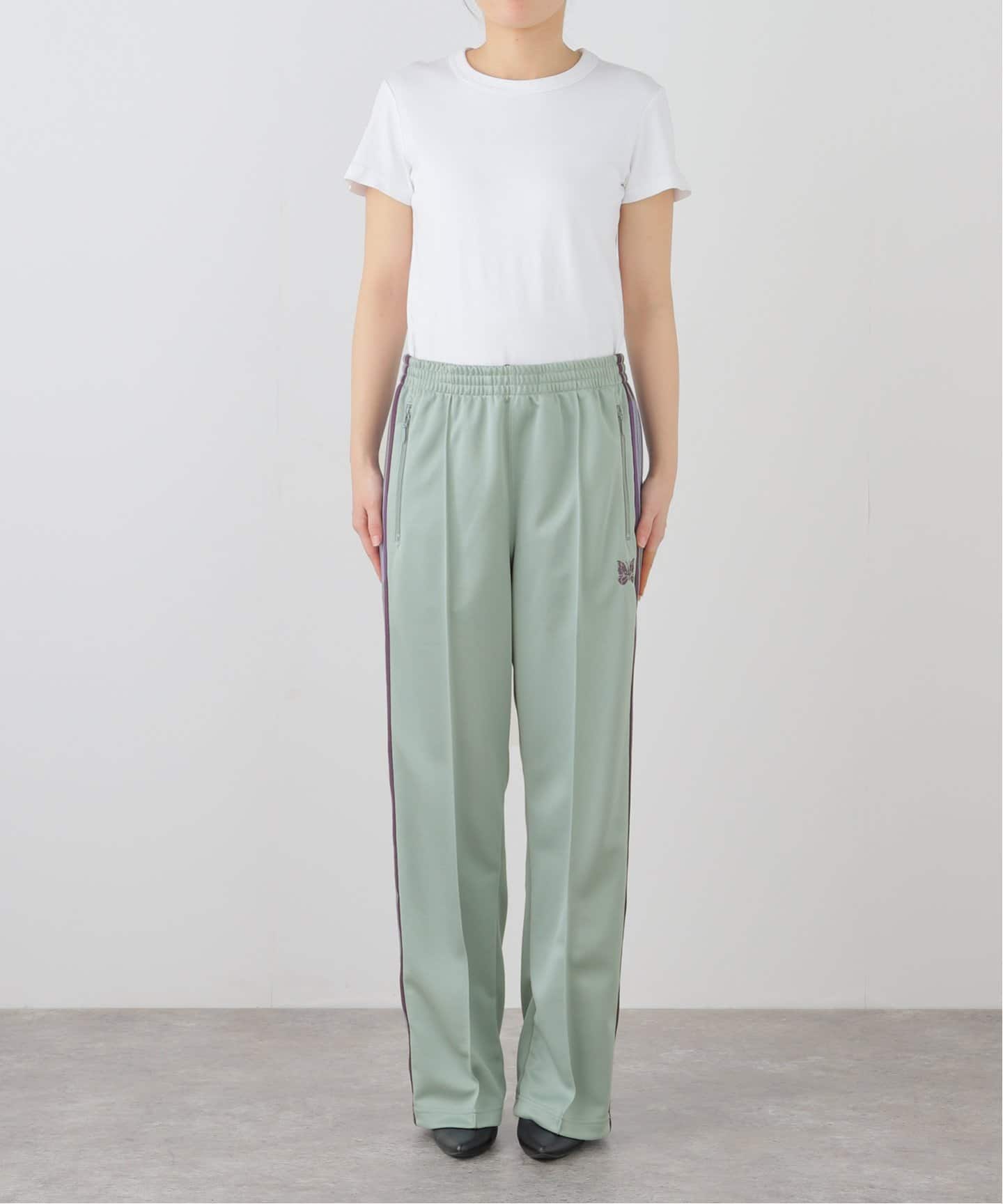 NEEDLES TRACK PANT POLY SMOOTH QV307：パンツ（その他パンツ