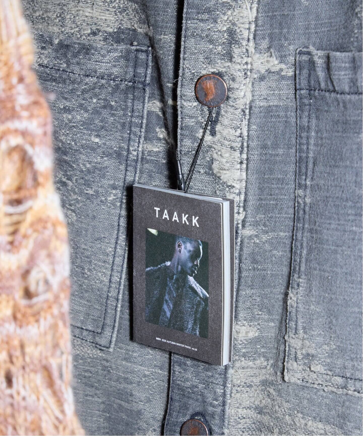 美品 25AW TAAKK ヘリンボーン コーデュロイ ジャンプスーツ TAAKK JUMPSUIT TA25AW-JS350：ジャンプスーツ（つなぎ
