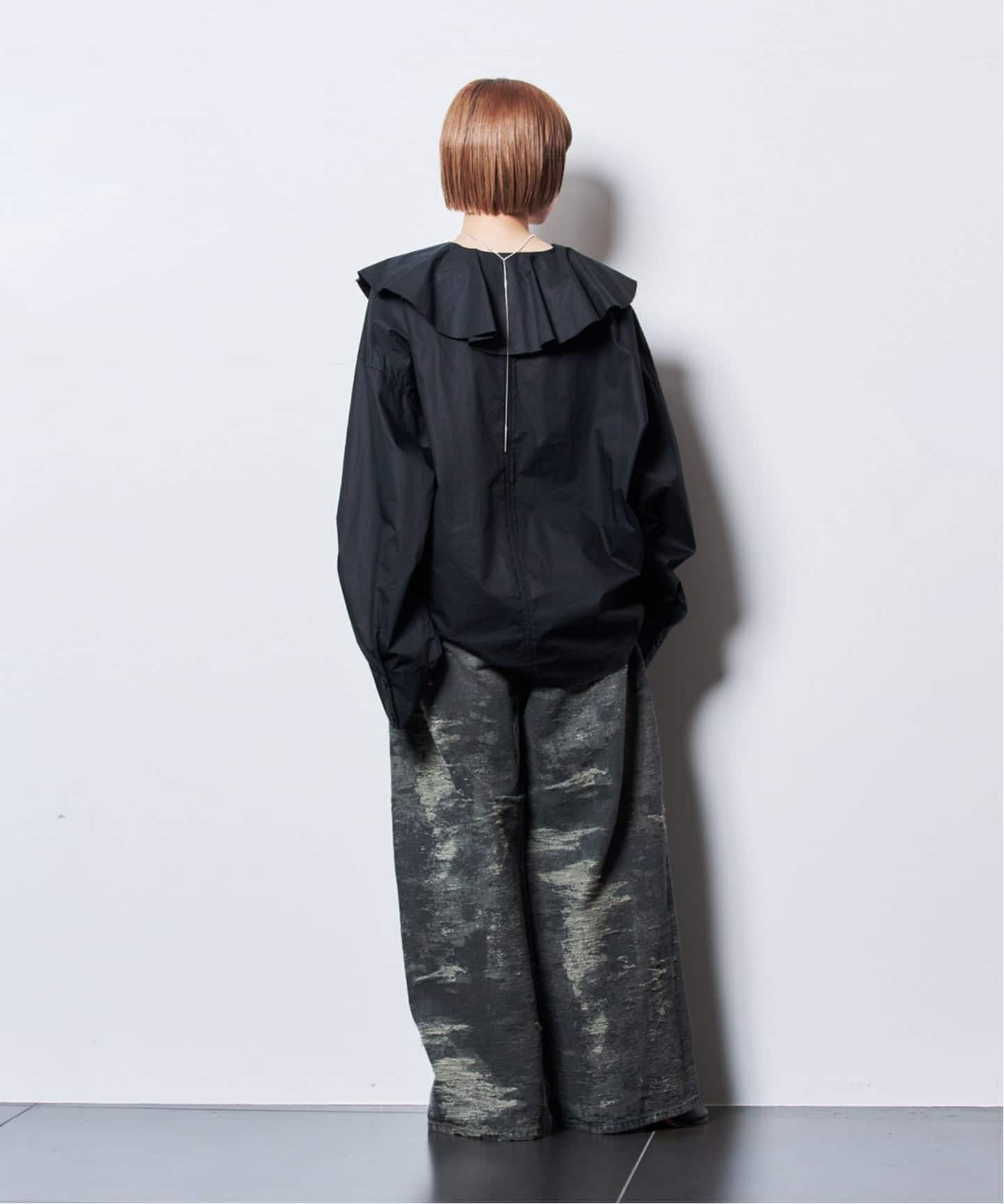 TAAKK DENIM WIDEPANTS TA25AW-PT333：デニムパンツ（デニムパンツ