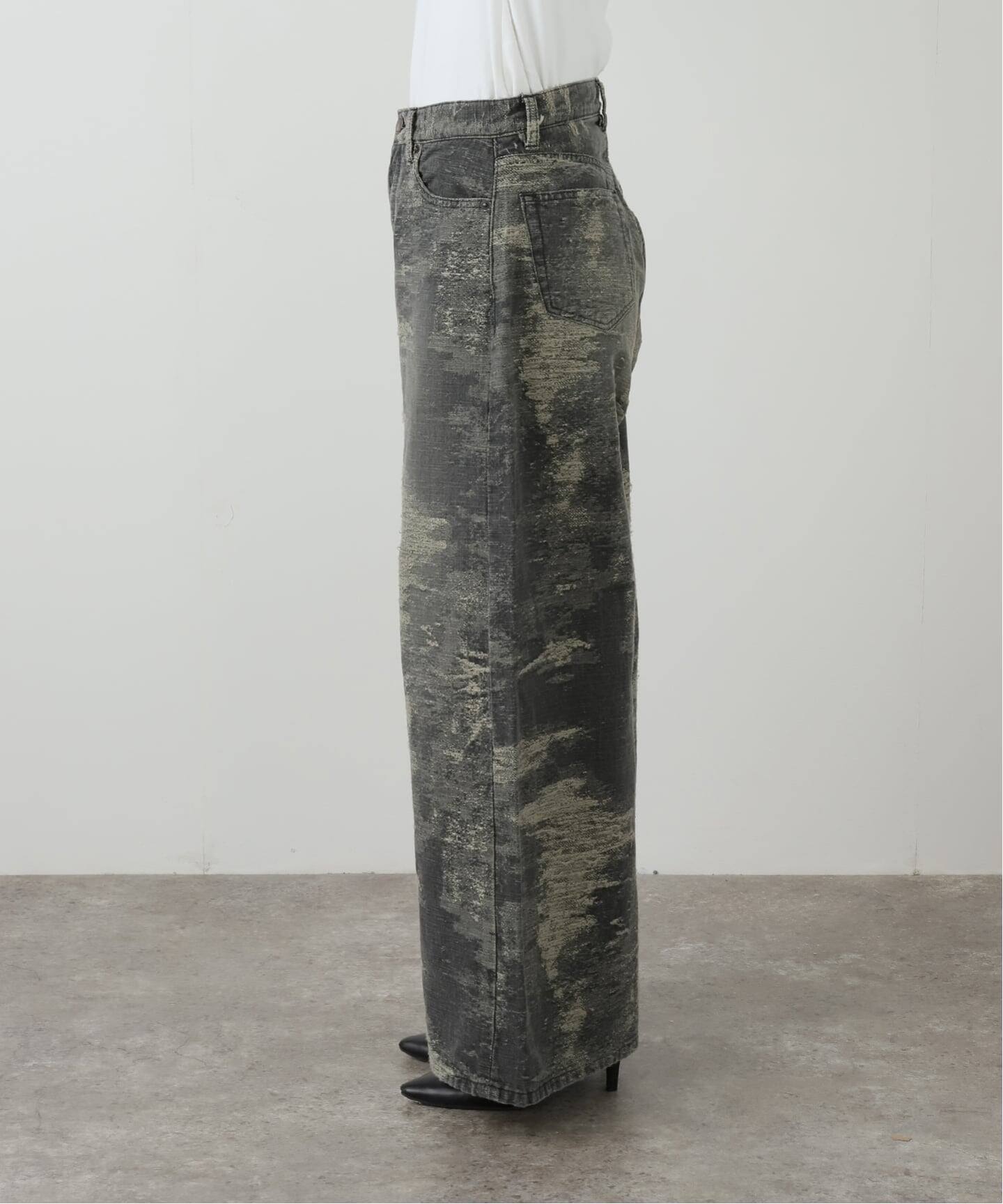 TAAKK DENIM WIDEPANTS TA25AW-PT333：デニムパンツ（デニムパンツ