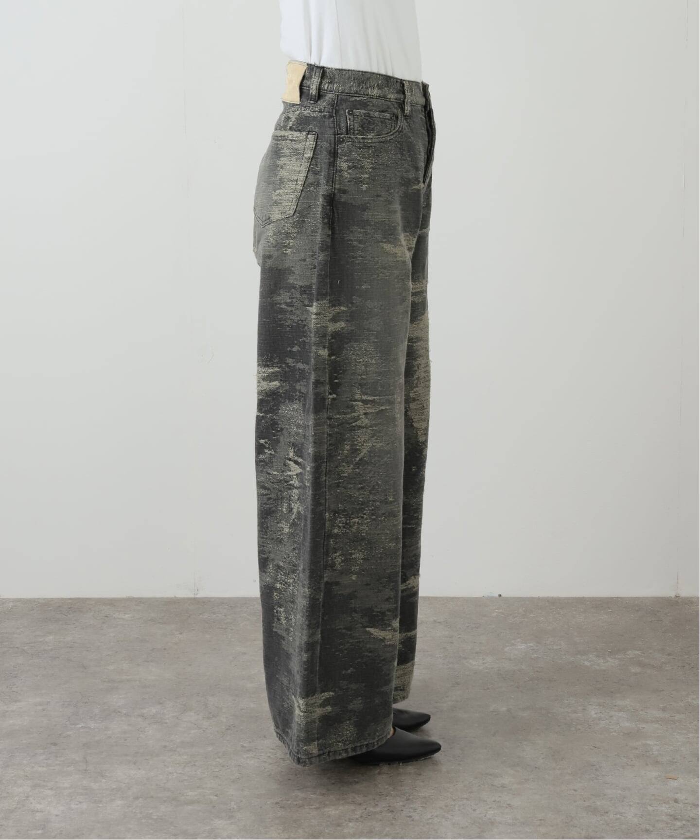 TAAKK DENIM WIDEPANTS TA25AW-PT333：デニムパンツ（デニムパンツ