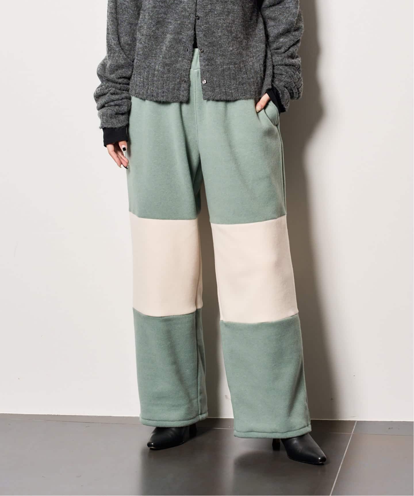 ONIT RECYCLING FLEECE BICOLOR PANTS 25AW-ON218：パンツ（スラックス