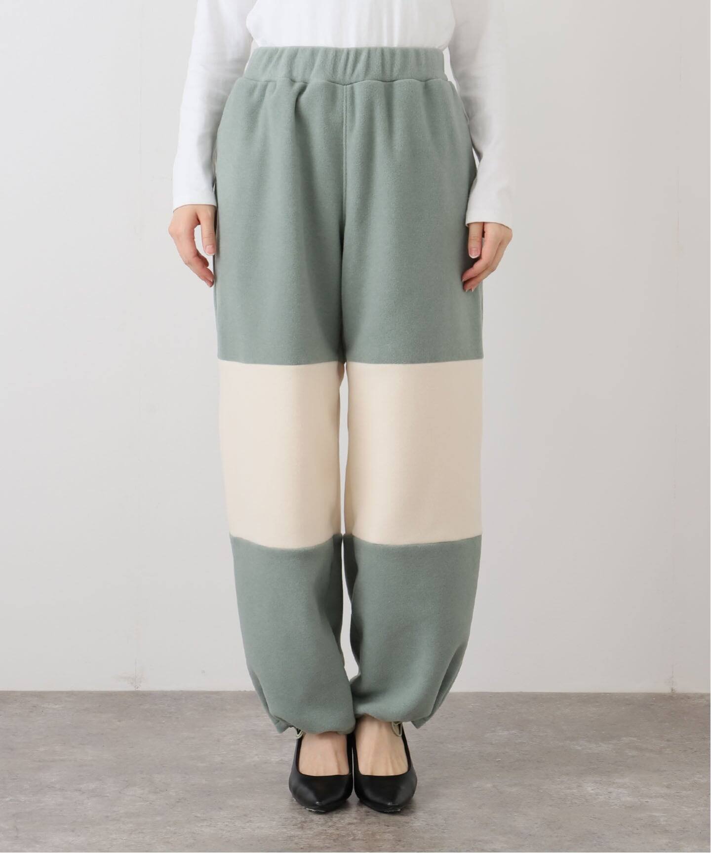 ONIT RECYCLING FLEECE BICOLOR PANTS 25AW-ON218：パンツ（スラックス