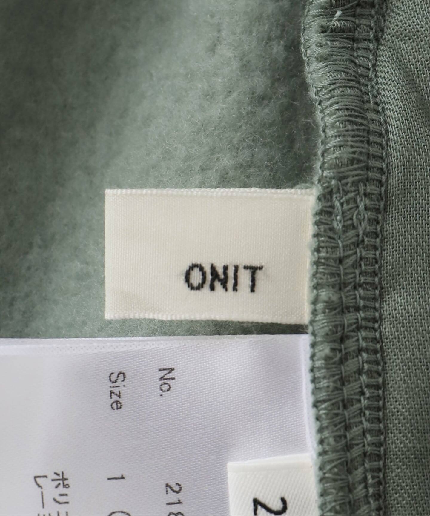 ONIT RECYCLING FLEECE BICOLOR PANTS 25AW-ON218：パンツ（スラックス