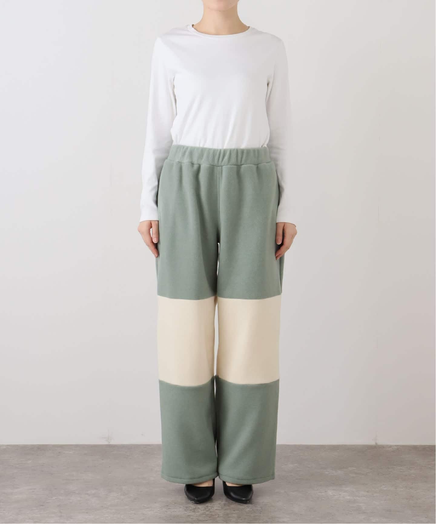 ONIT RECYCLING FLEECE BICOLOR PANTS 25AW-ON218：パンツ（スラックス