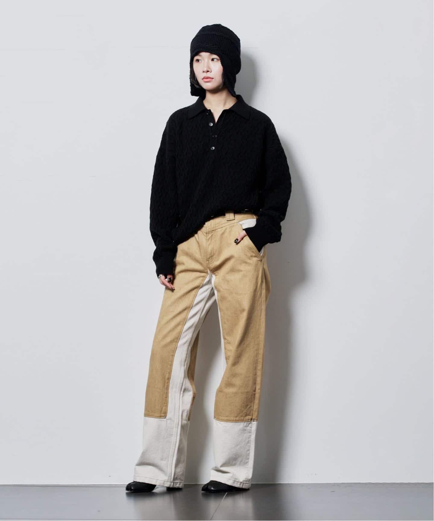 LIVINGTONE TRULY-BI COLORED LT-TRULY-09:デニムパンツ LIVINGTONE TRULY-BI COLORED LT-TRULY-09:デニムパンツ