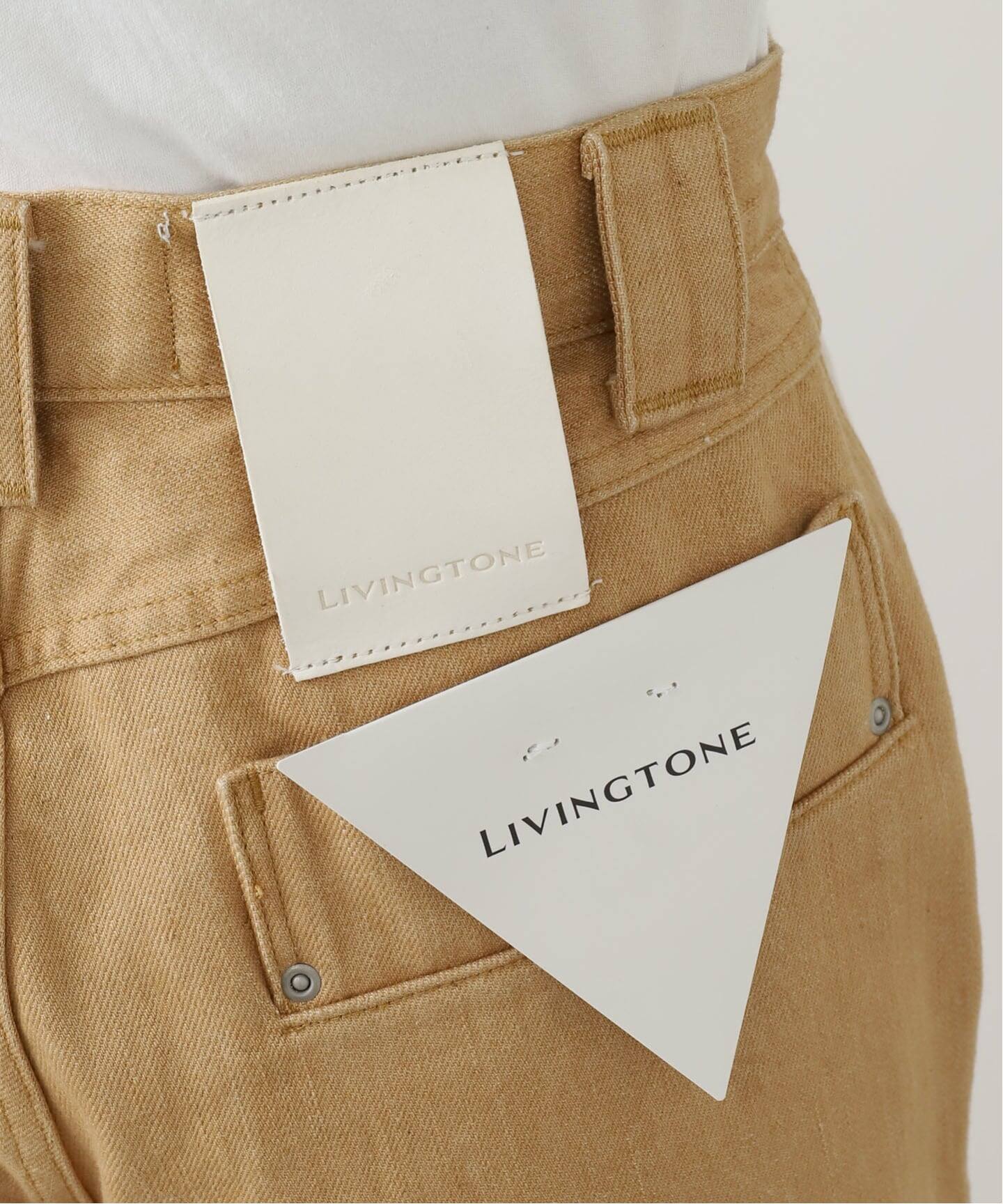 LIVINGTONE TRULY-BI COLORED LT-TRULY-09:デニムパンツ LIVINGTONE TRULY-BI COLORED LT-TRULY-09:デニムパンツ
