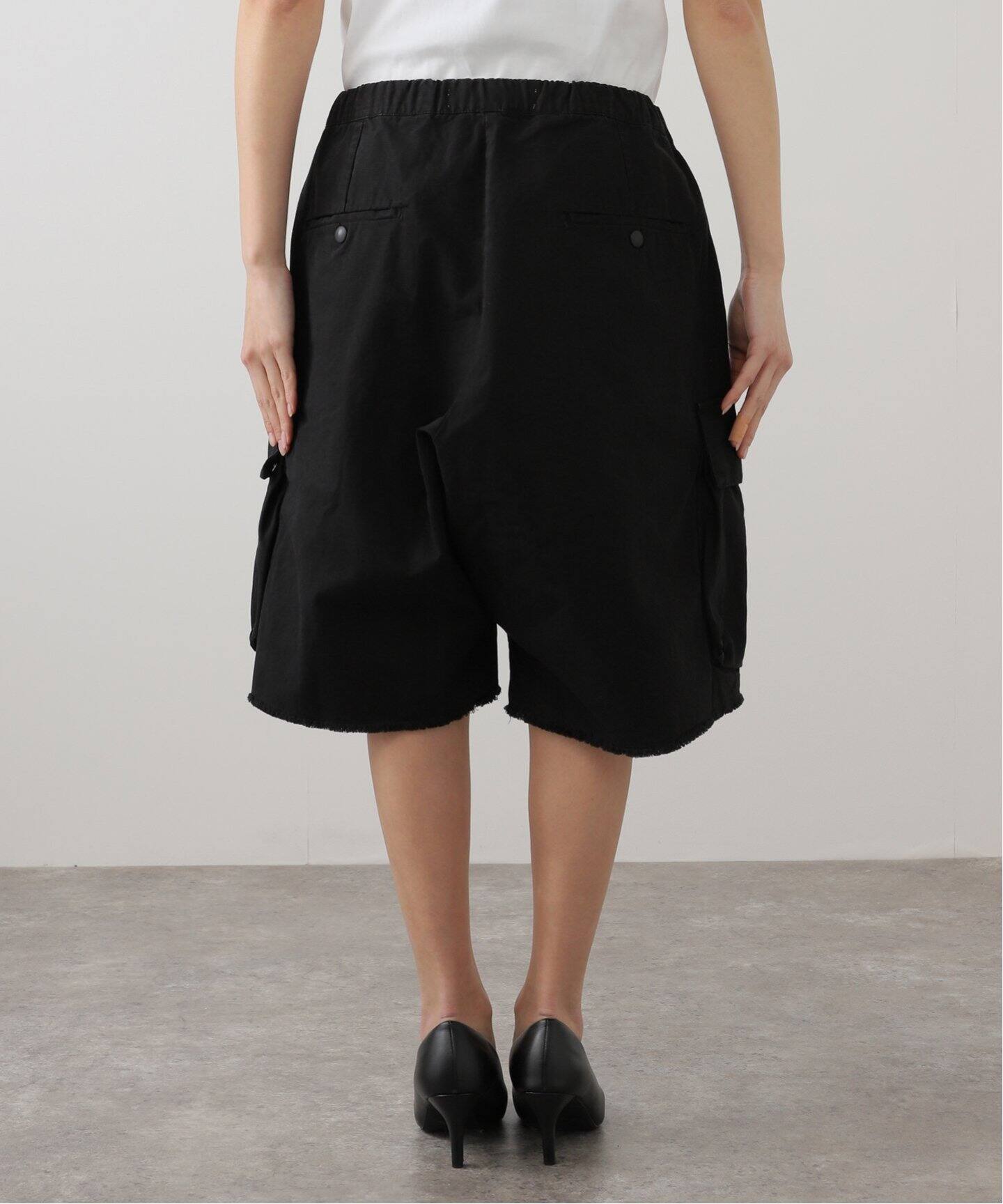 essential ハーフパンツ 専用 STAY HUMAN ON EARTH CARGO RIPSTOP BERMUD S25-321：ハーフ