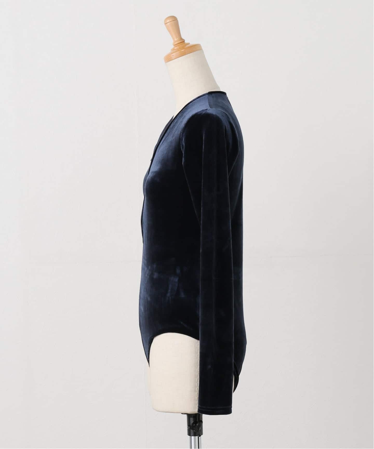 CHIKA KISADA ZIP BODY CO-25200：ボディスーツ（Tシャツ／カットソー