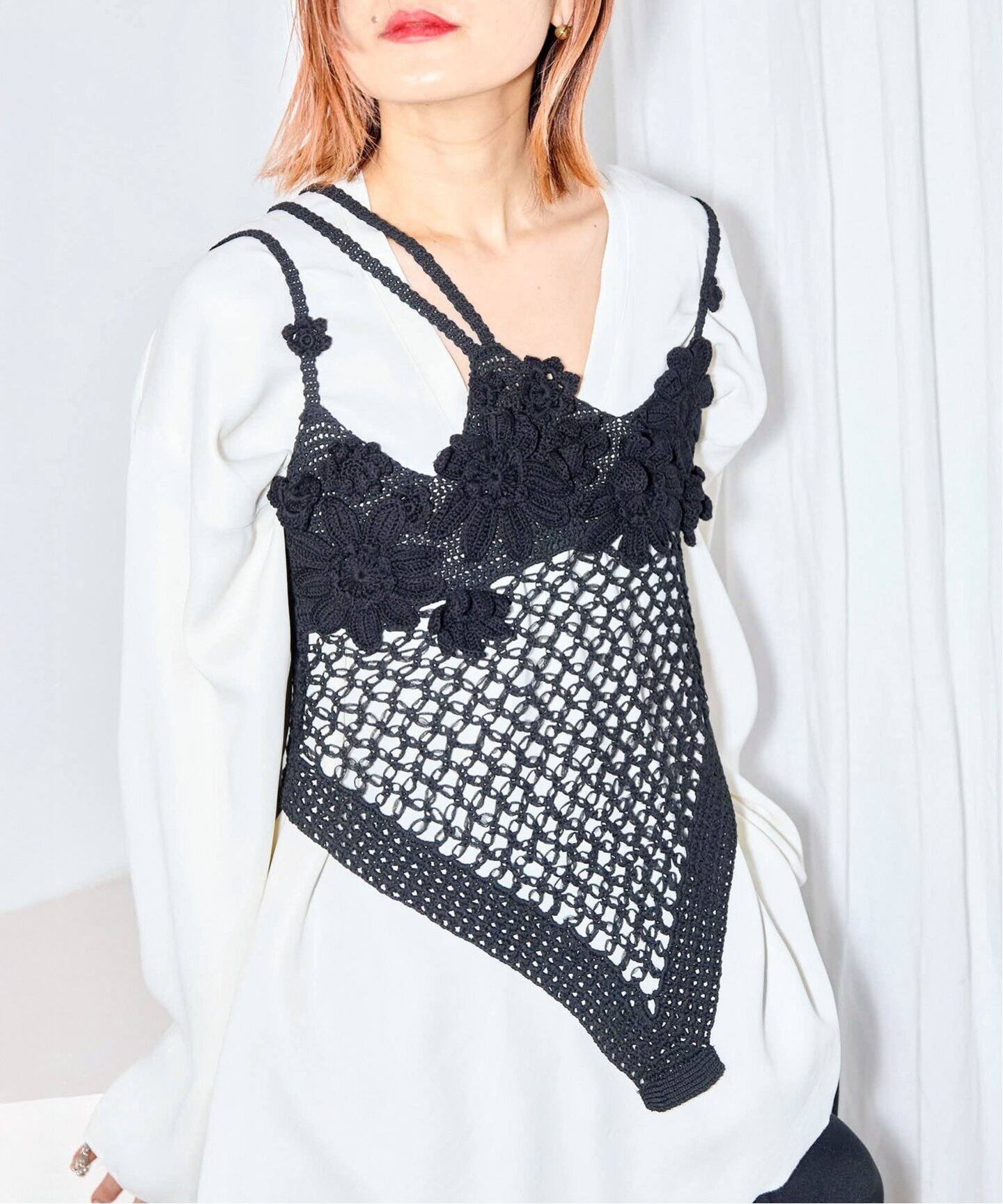 CHIKA KISADA KNIT BODY CO-25061：ボディスーツ（その他トップス 