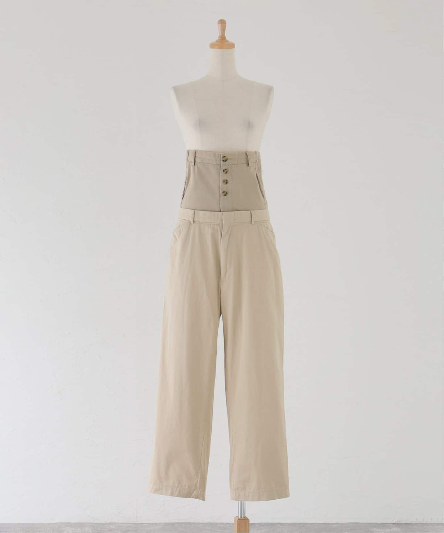 k*k様 rich i チノパンツ QUIITO 別注 W WAIST PANTS Q25S-T018CS：チノパンツ