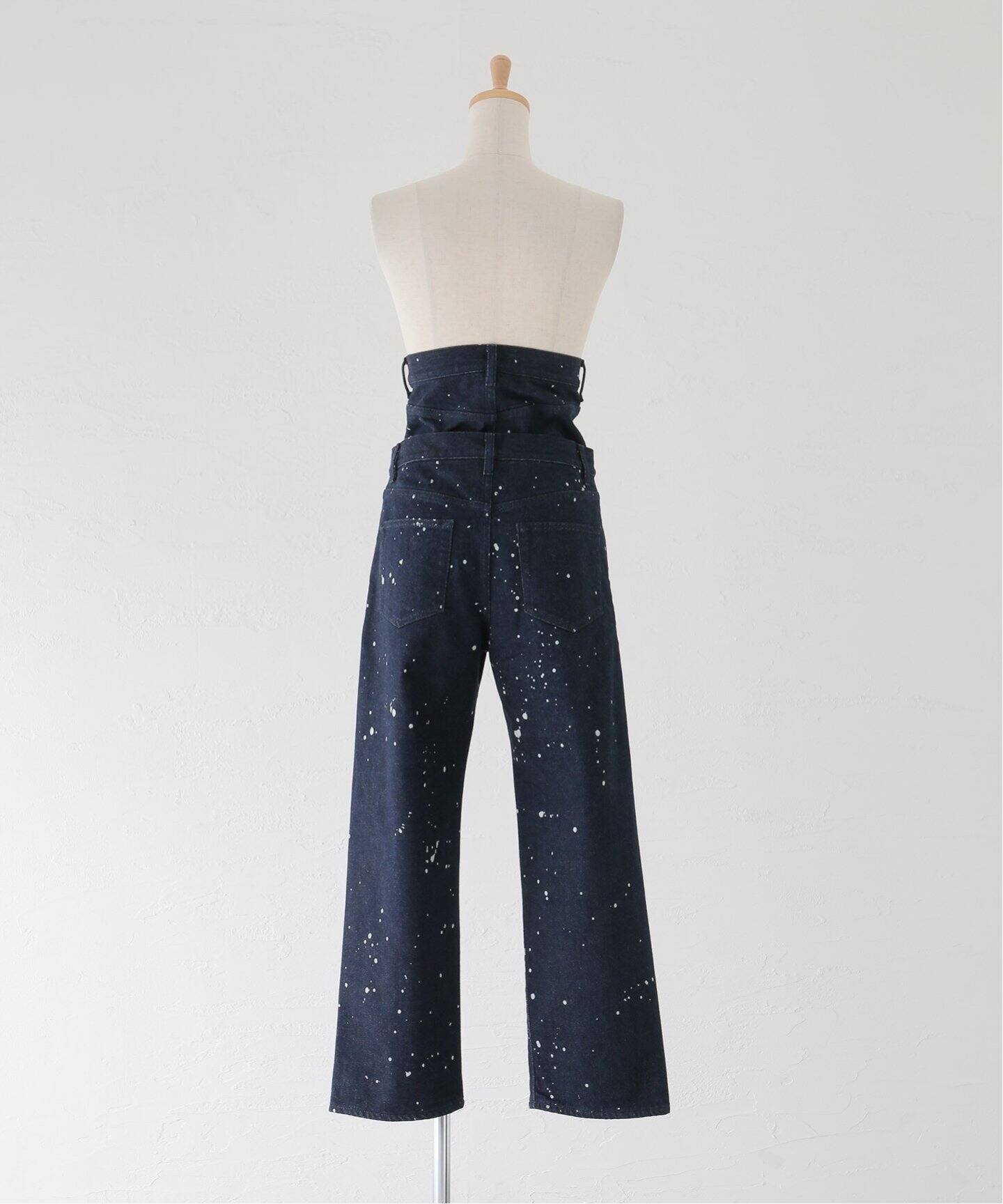 パンツ QUIITO REDENIM W WAIST PANTS BLACK QUIITO(キイト)のREDENIM W WAIST PT通販 | mirabella（ミラベラ