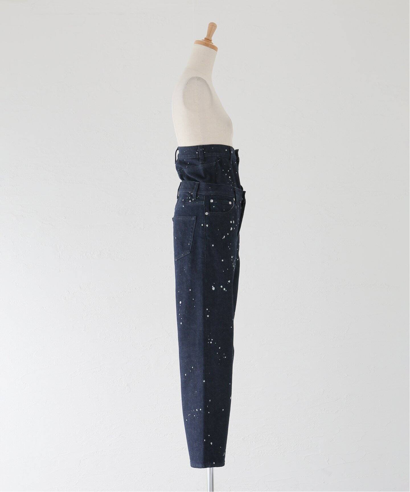 QUIITO REDENIM W WAIST PT PR Q25S-T035PR:デニムパンツ QUIITO REDENIM W WAIST PT PR Q25S-T035PR:デニムパンツ