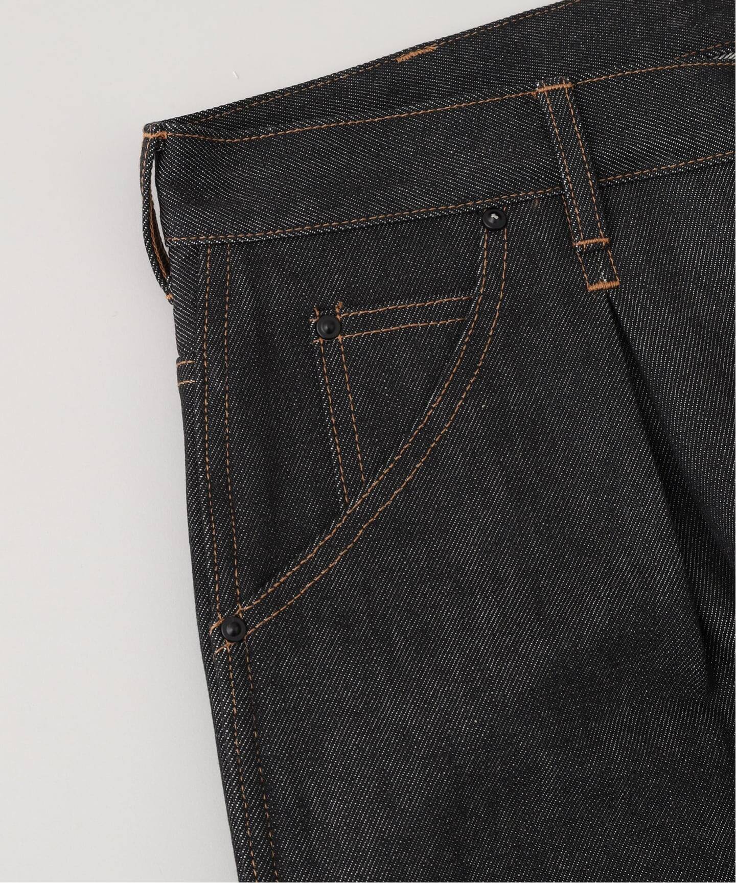 WILLOW PANTS ウィローパンツ】P-035 BLACK DENIM：パンツ（デニム 