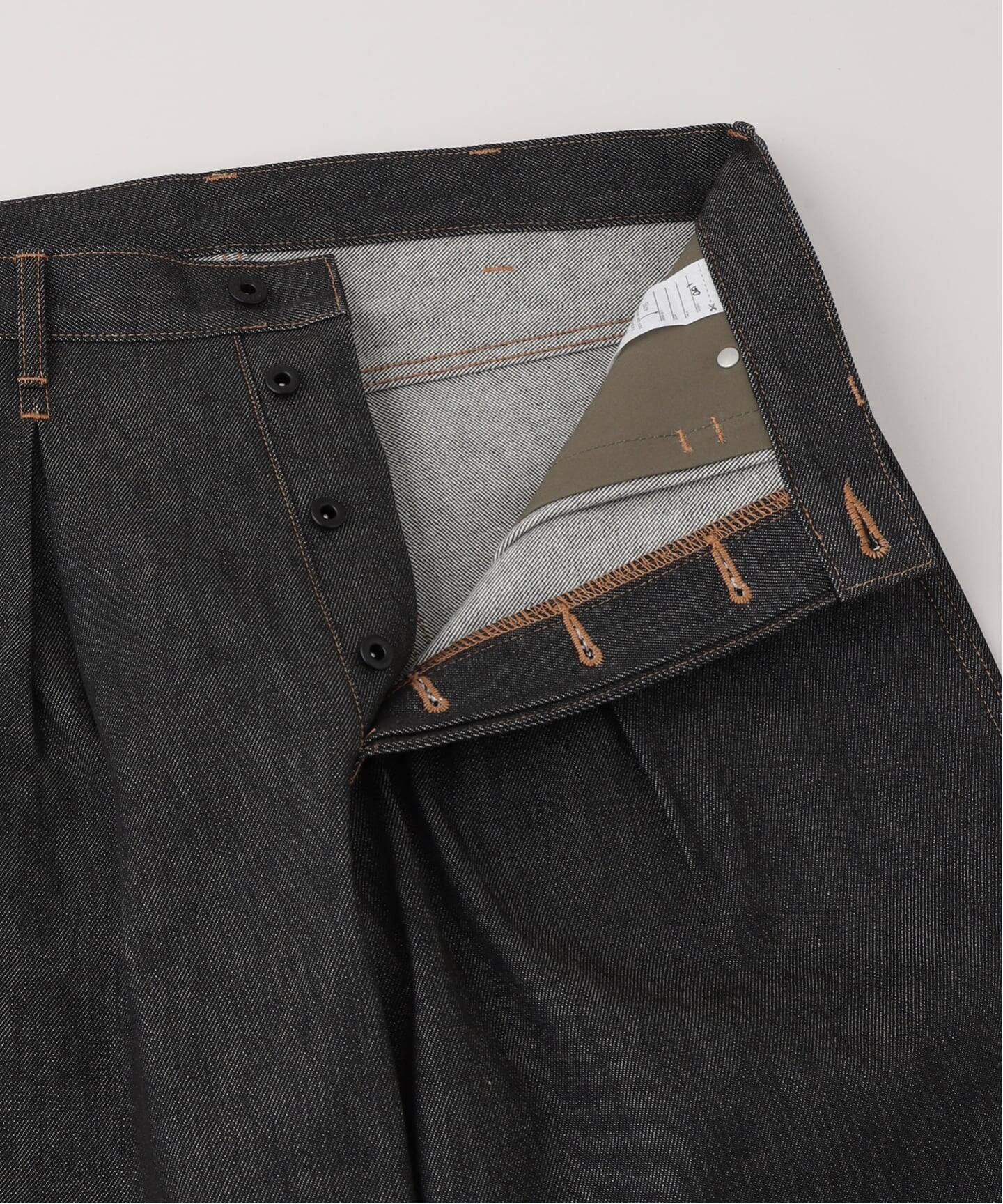 WILLOW PANTS ウィローパンツ】P-035 BLACK DENIM：パンツ（デニム 