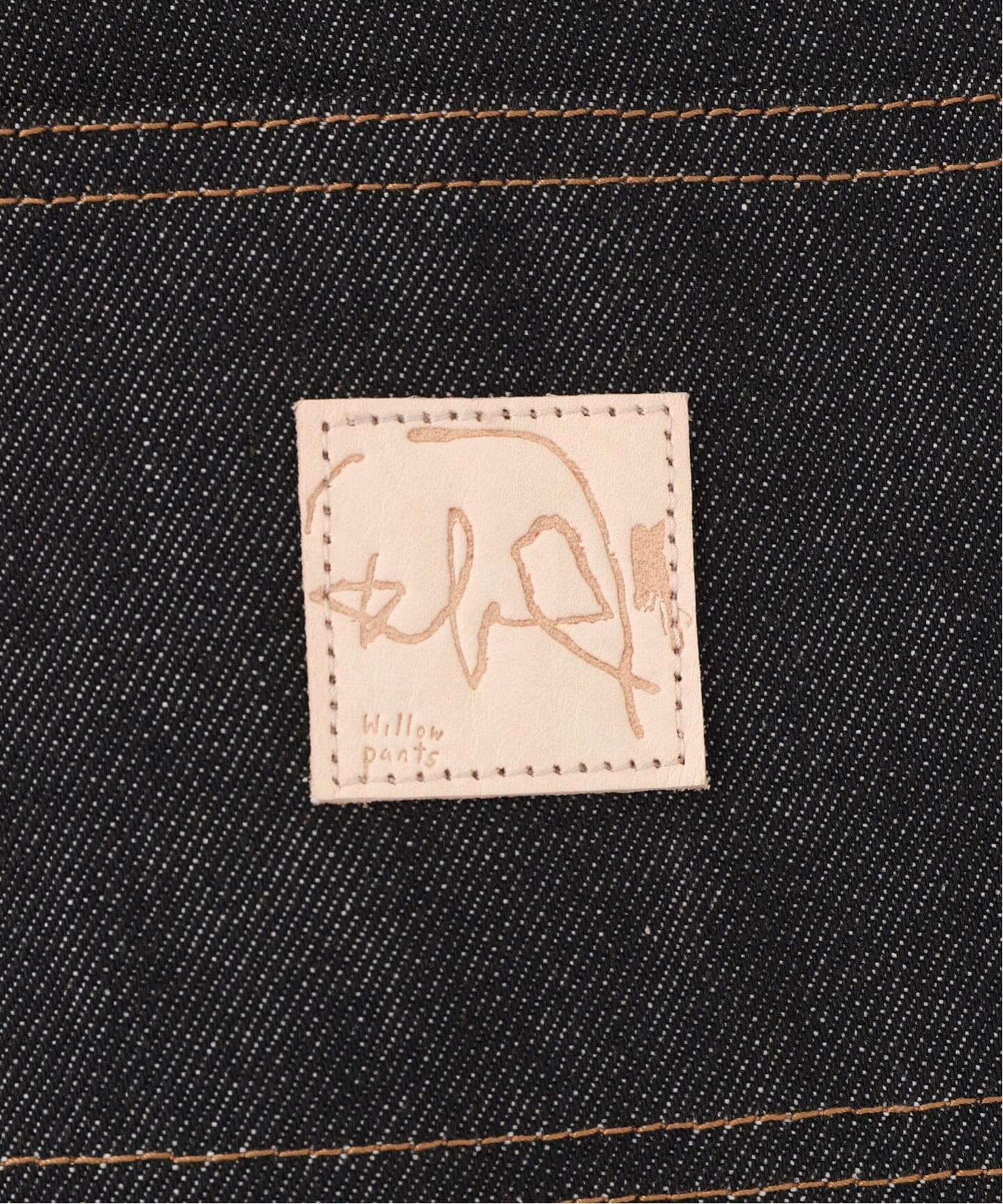 WILLOW PANTS ウィローパンツ】P-035 BLACK DENIM：パンツ