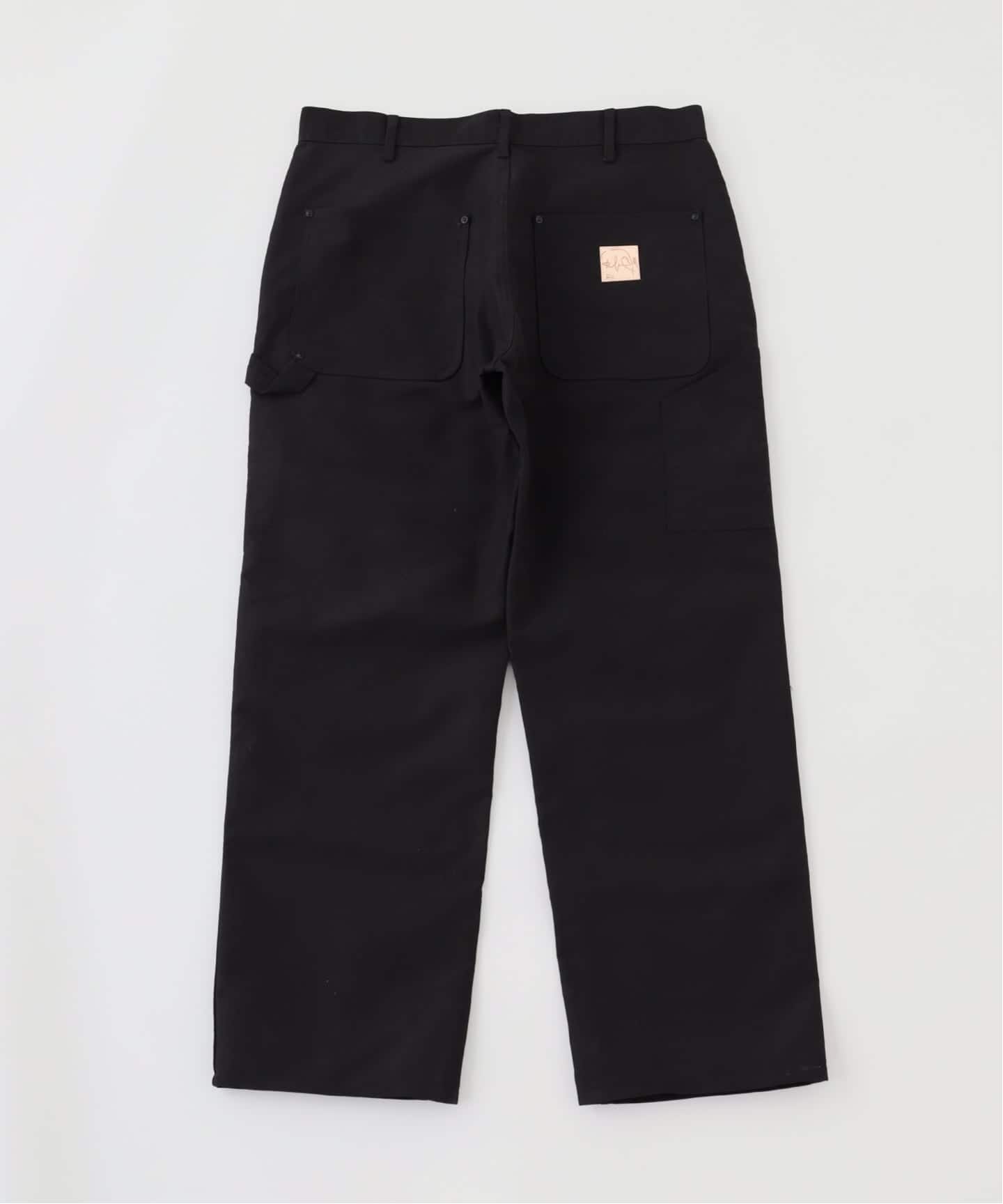 Willow Pants 【ウィローパンツ】ダブルニーパンツ　P-034 WILLOW PANTS ウィローパンツ】P-034 BLK-moleskin：ダブルニーパンツ