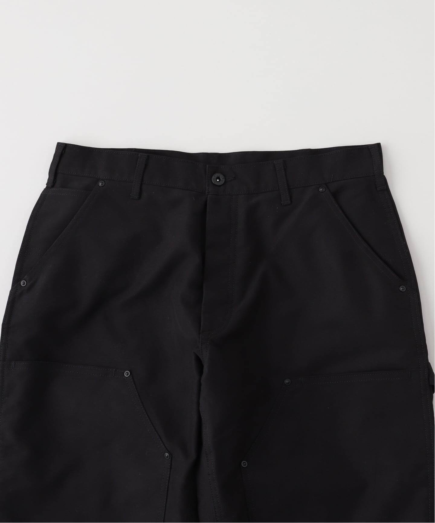 Willow Pants 【ウィローパンツ】ダブルニーパンツ　P-034 WILLOW PANTS ウィローパンツ】P-034 BLK-moleskin：ダブルニーパンツ