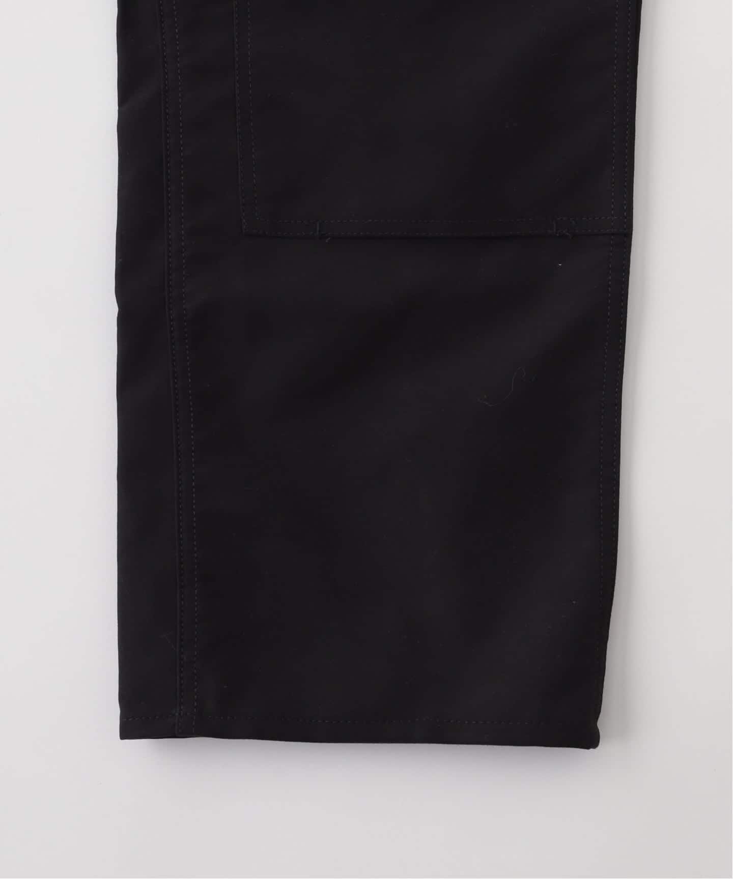 WILLOW PANTS ウィローパンツ】P-034 BLK-moleskin：ダブルニーパンツ
