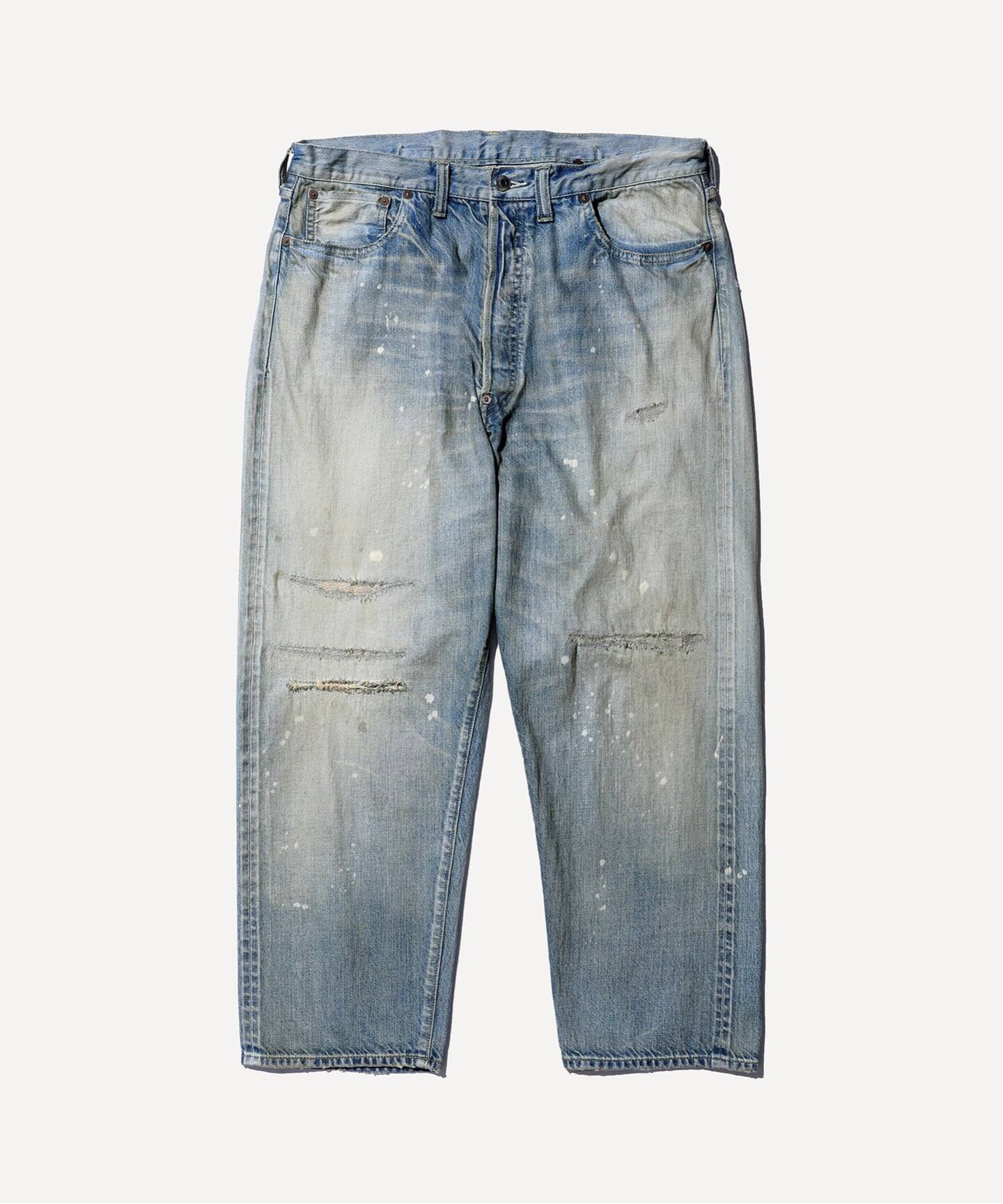 A.PRESSE/アプレッセ】 No.37 Washed Wide Denim Pants 25AAP-0 4-40