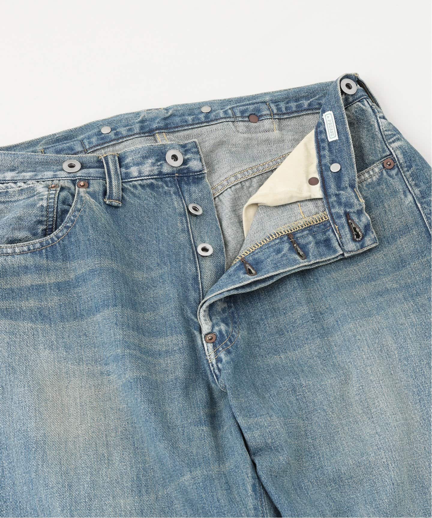 純正クーポン A.PRESSE アプレッセ No.2 Washed Denim Pants 【公式通販】