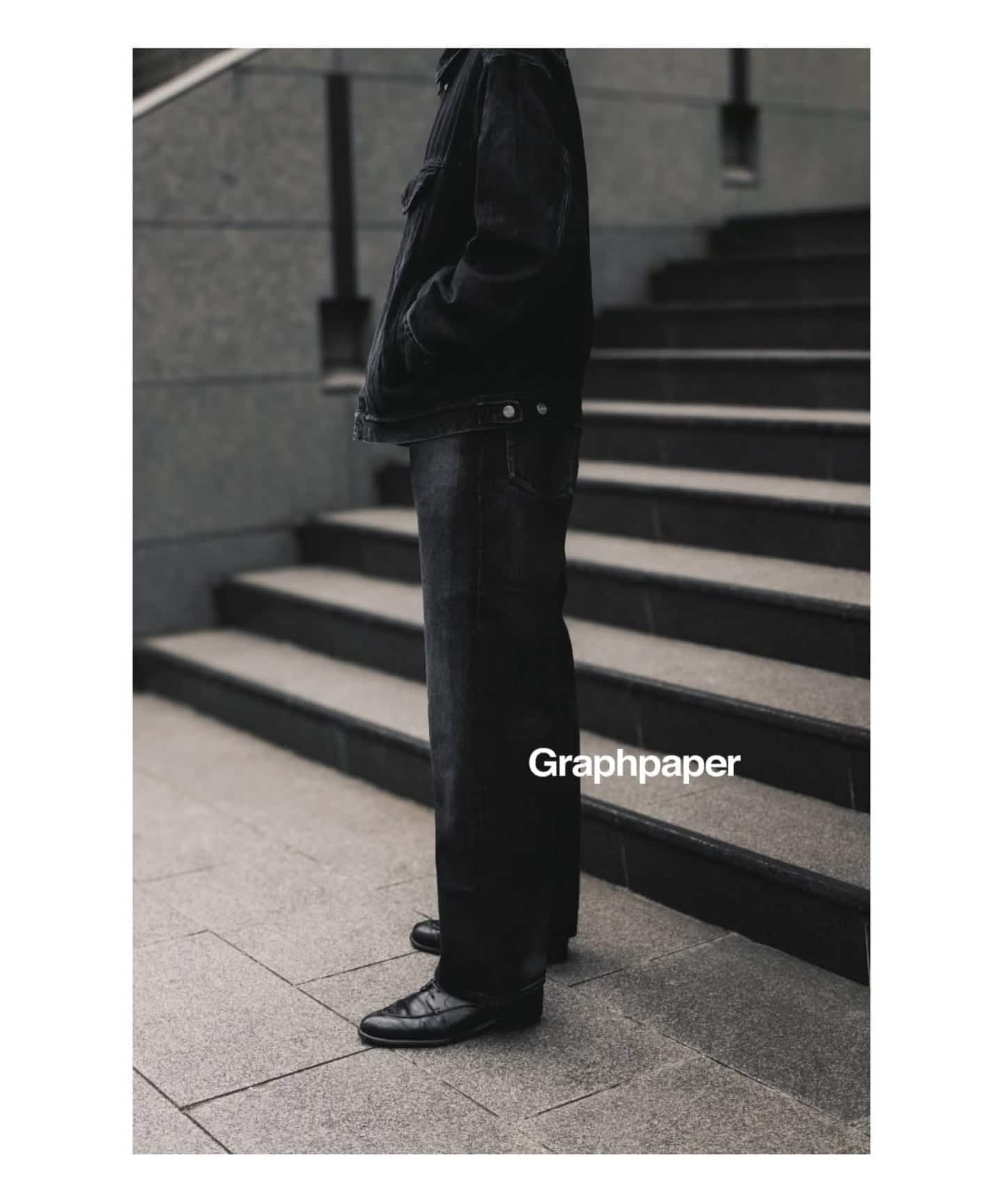 Graphpaper / グラフ ペーパー】 Selvage Denim Five Pocket Wid
