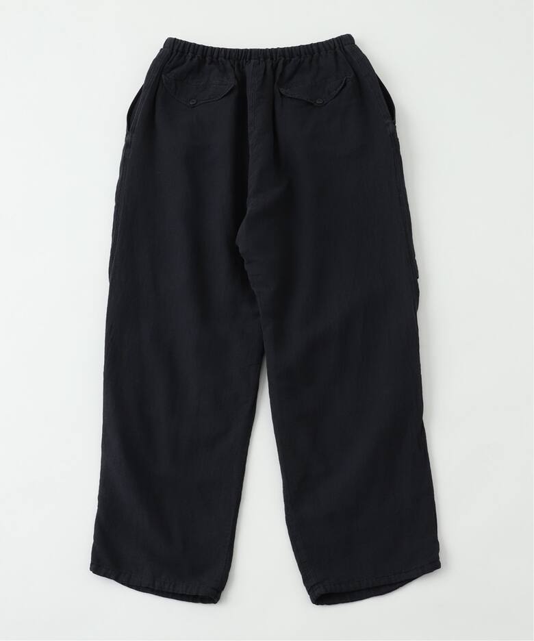 COMOLI / コモリ】 フェードブラック ニータックパンツ B01-030 18 