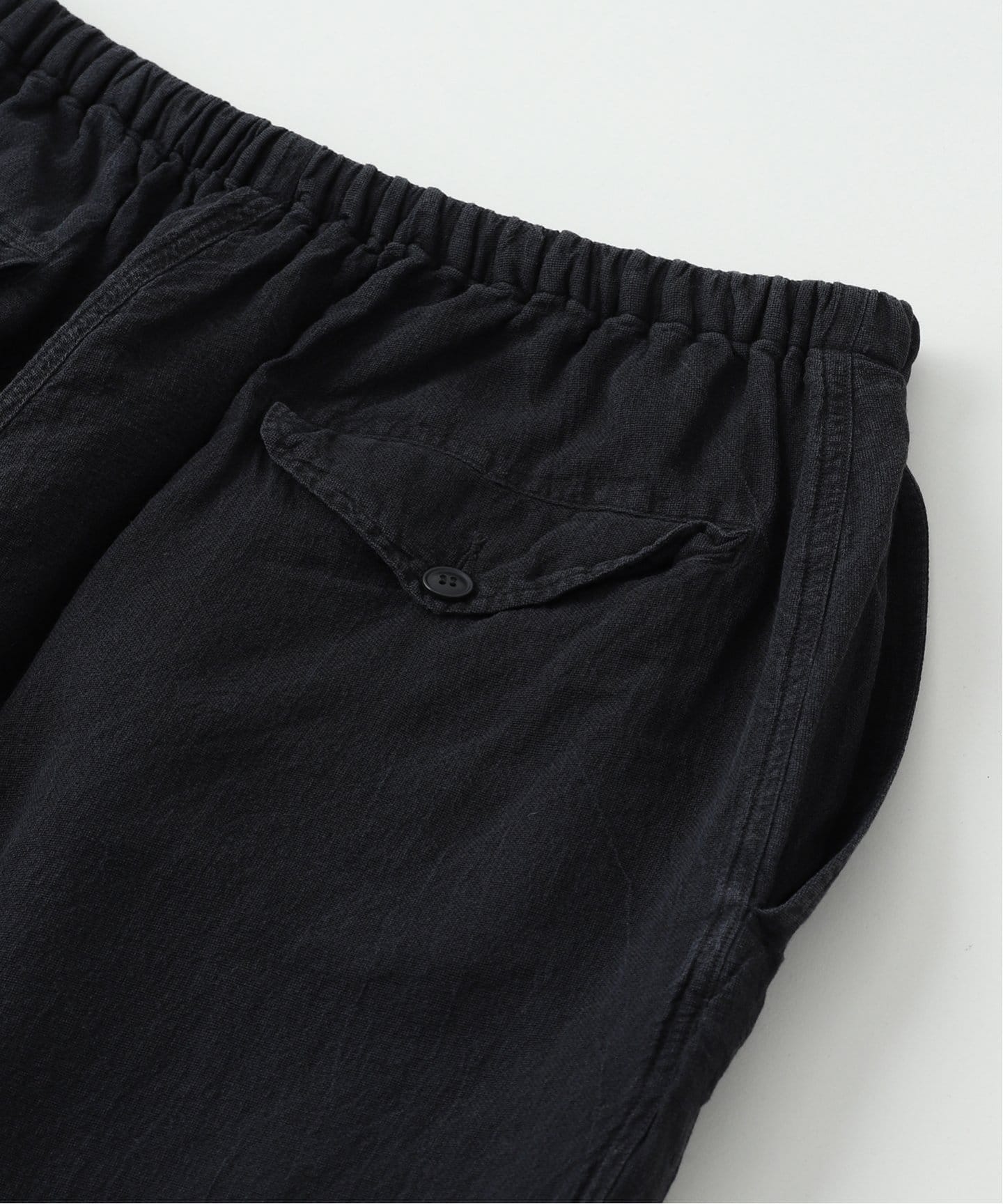 COMOLI コモリ フェードブラック ニータックパンツ COMOLI コモリ フェードブラック ニータックパンツ フェード