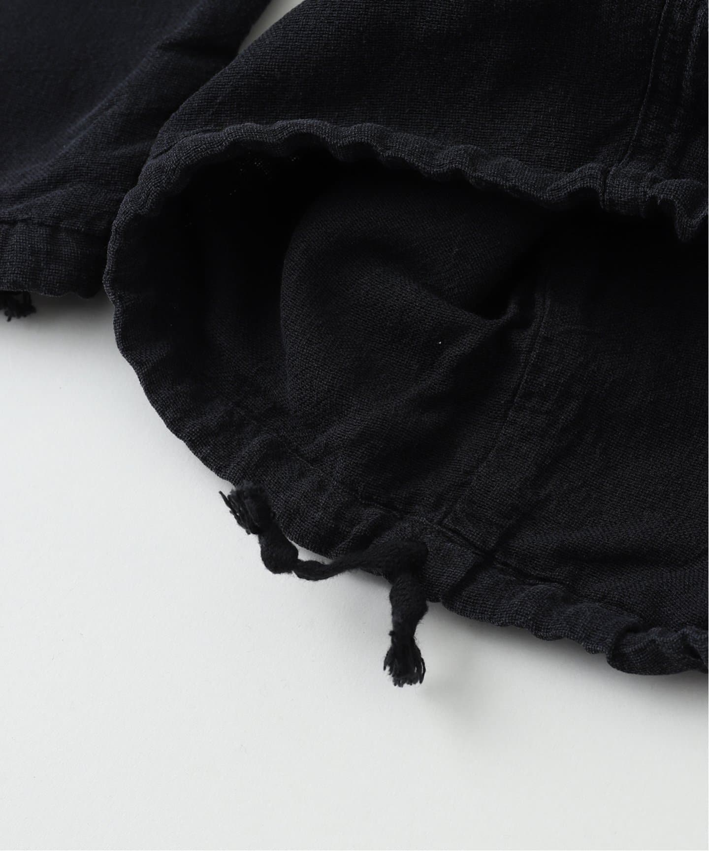 COMOLI / コモリ】 フェードブラック ニータックパンツ B01-030