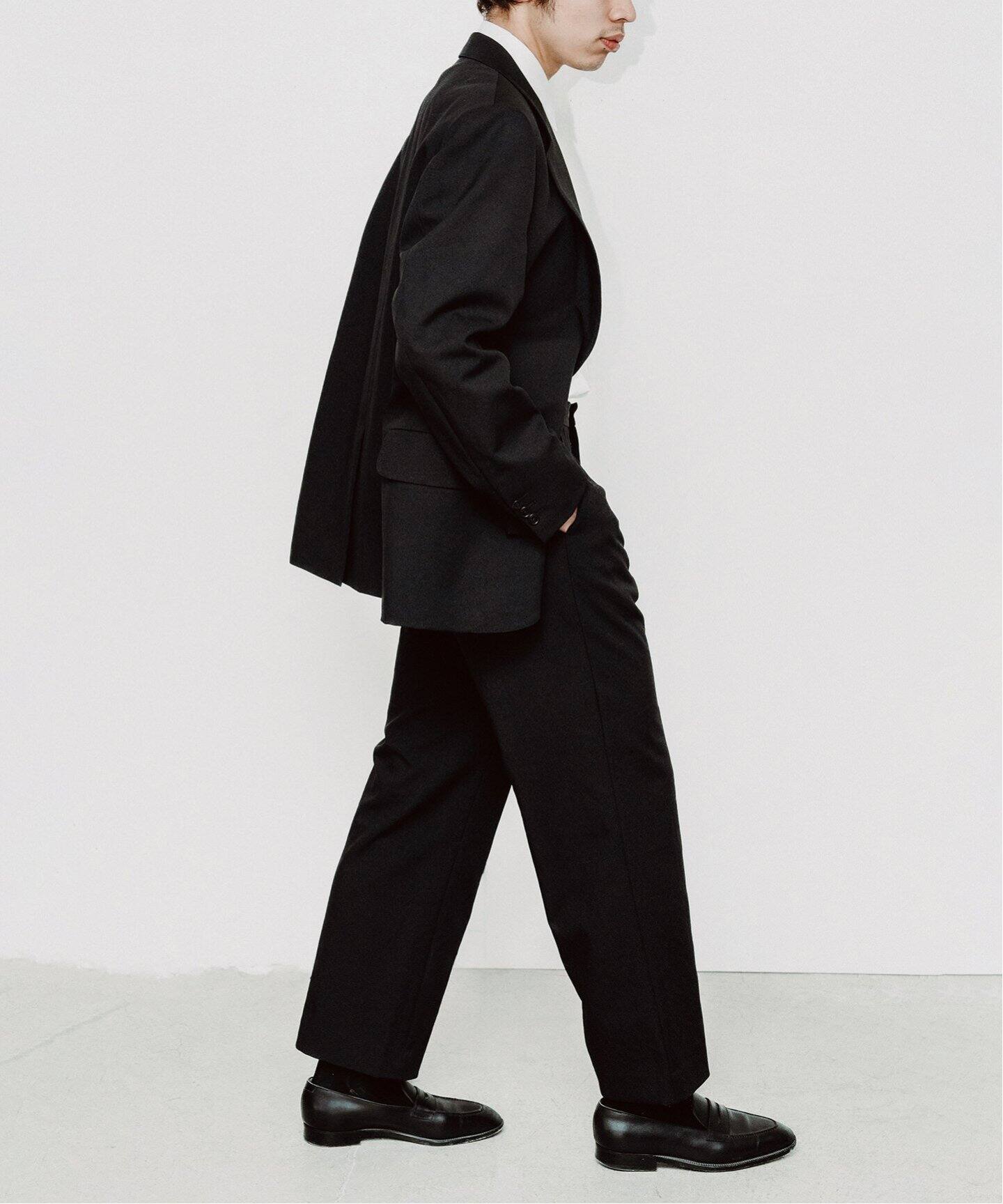 NEAT BLACK / ニート】別注 サイド アジャスター パンツ（スラックス 