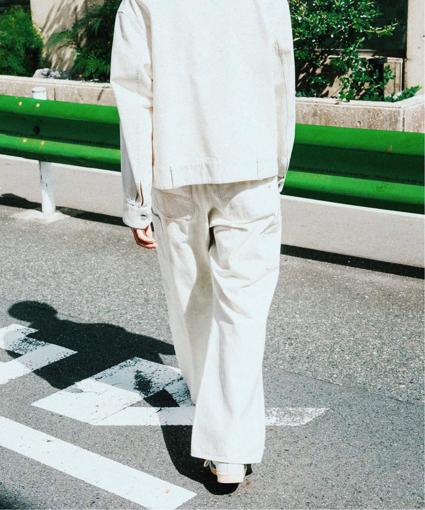 NOMATノマット】 EX White Bleach DOUBLE KNEE PANT（デニムパンツ
