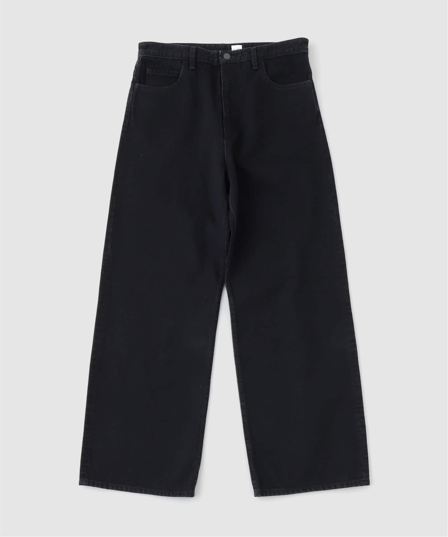LE レショップ スラックス　サイズ1 今買って春も使える】「レショップ×ニート」の黒スラックスが