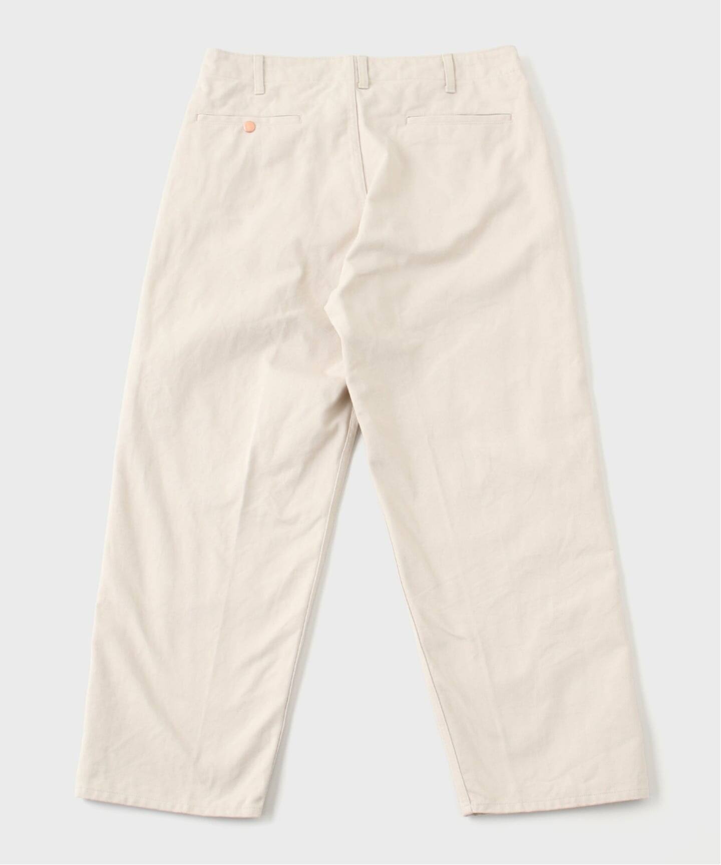 COMOLI /コモリ】コットンツイルワークパンツ（チノパンツ）｜L