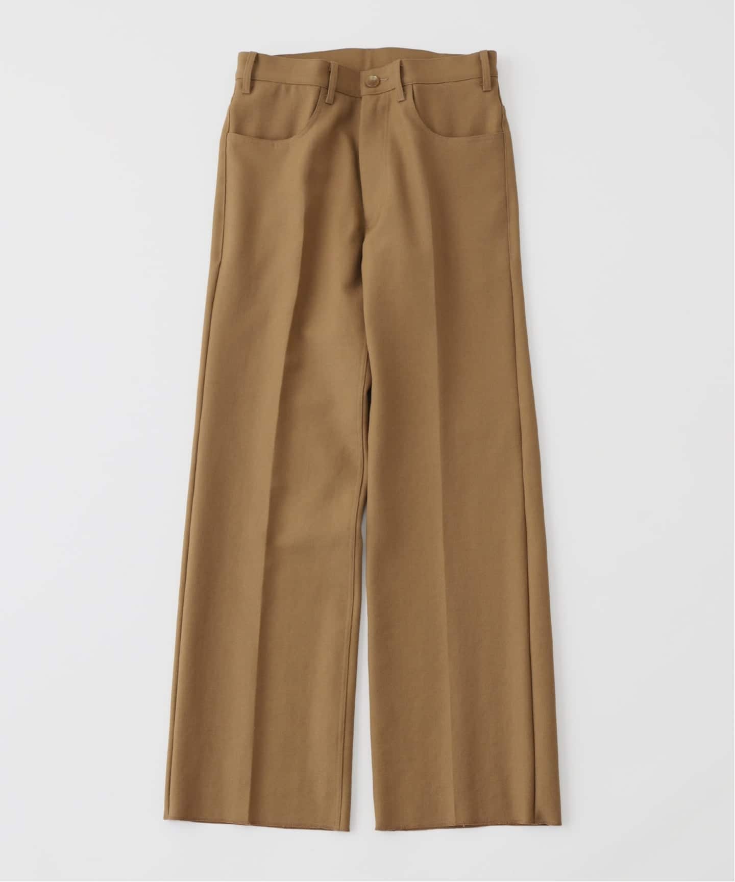 【新品】定価66,000円 la favola wool セミフレアpants セール】 【別注】la favola ウールツイル セミフレアパンツ （その他