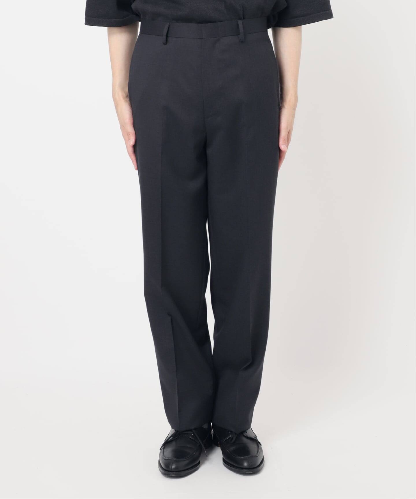 LE / エルイー】 STRAIGHT WOOL PT（スラックス）｜L'ECHOPPE（レ