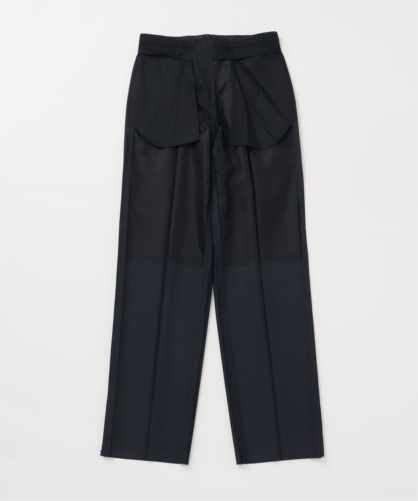 LE レショップ スラックス　サイズ1 LE / エルイー】 STRAIGHT WOOL PT（スラックス）｜L'ECHOPPE