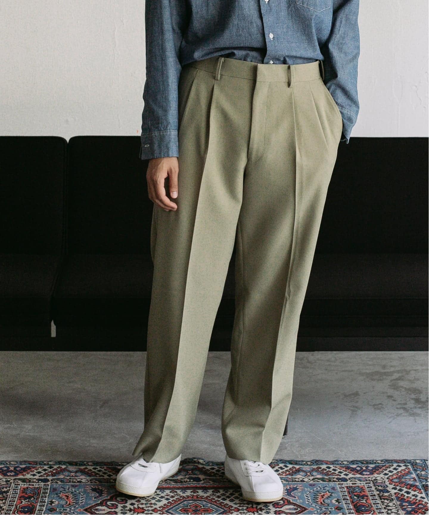 LE / エルイー】 everyday slacks（スラックス）｜L'ECHOPPE（レ