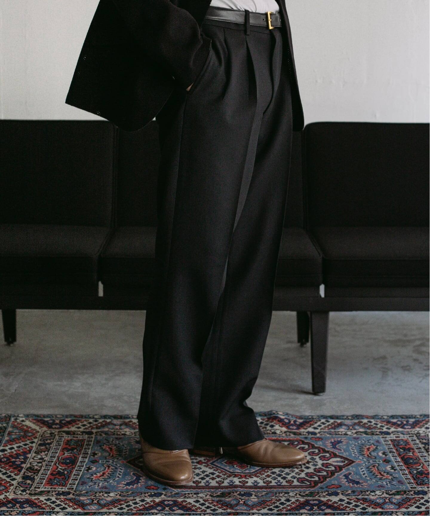 【LE / エルイー】everyday slacks Sサイズ LE / エルイー】 everyday slacks（スラックス）｜L'ECHOPPE（レ