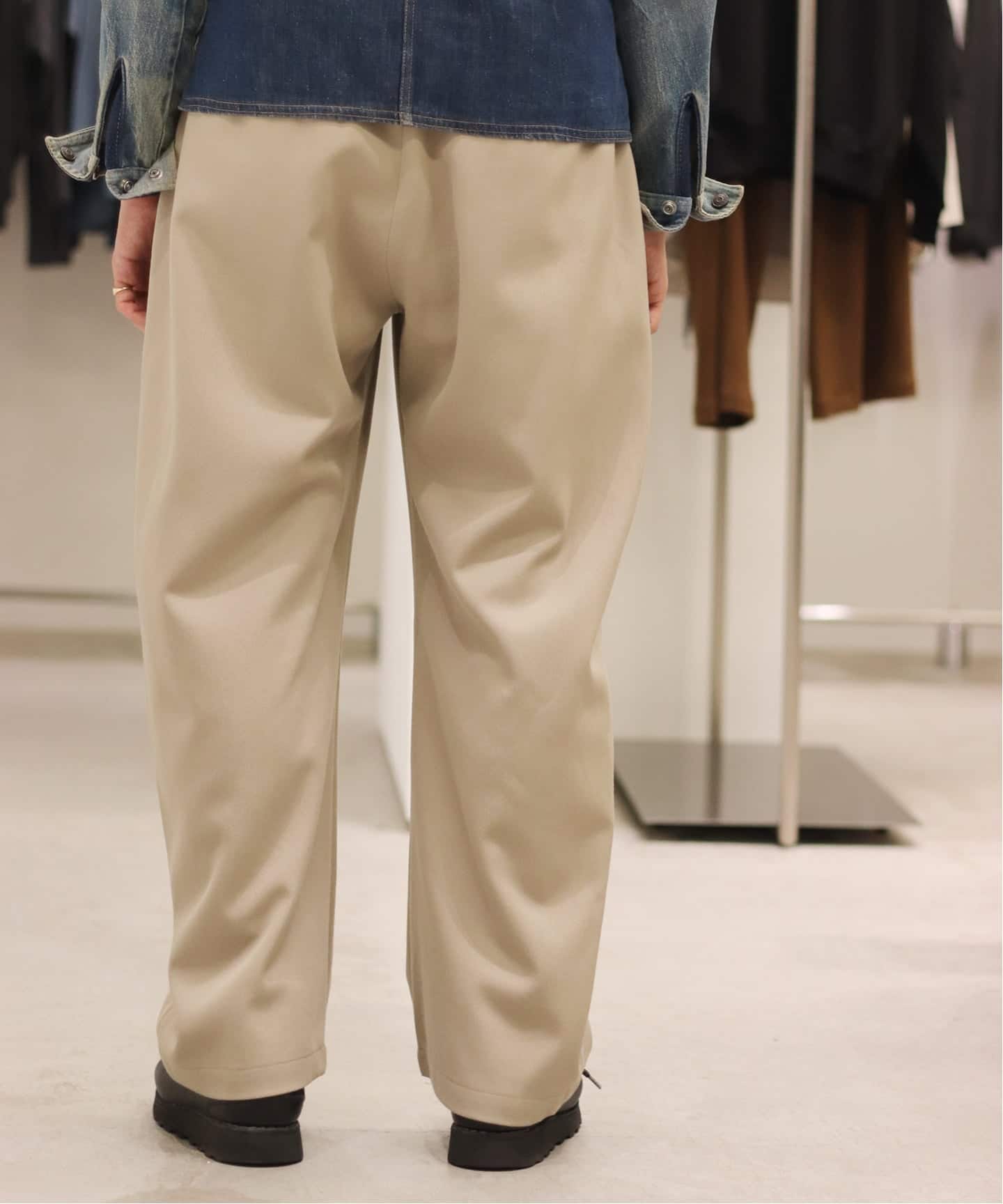 EL/エル】 VISTO GABA BARREL PT：パンツ（スラックス）｜L'ECHOPPE