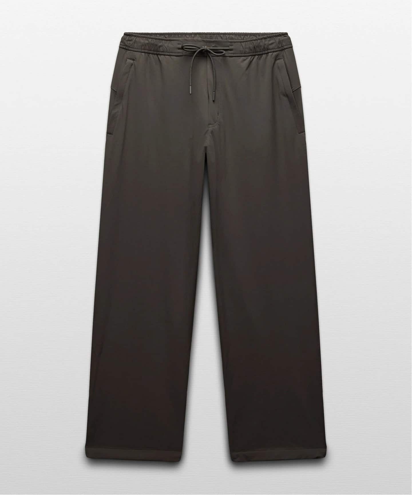 FEATHERWEIGHT CHAMPION CORDELL 黒 NYLON OXFORD EASY PANT RC-5605（スラックス）｜REIGNING CHAMP