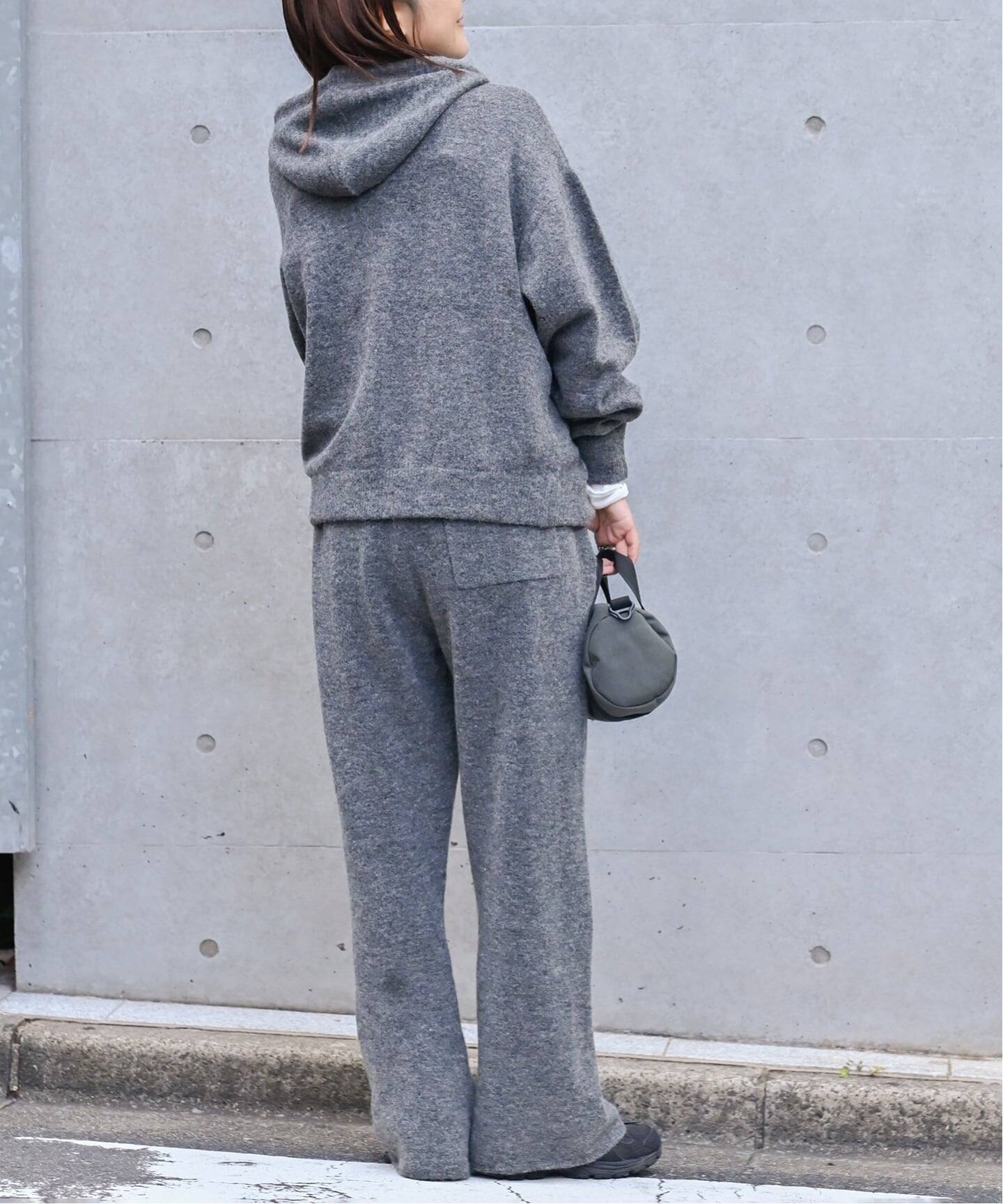 アルパカミックスニットジョガーパンツ（スラックス）｜OUTDOOR