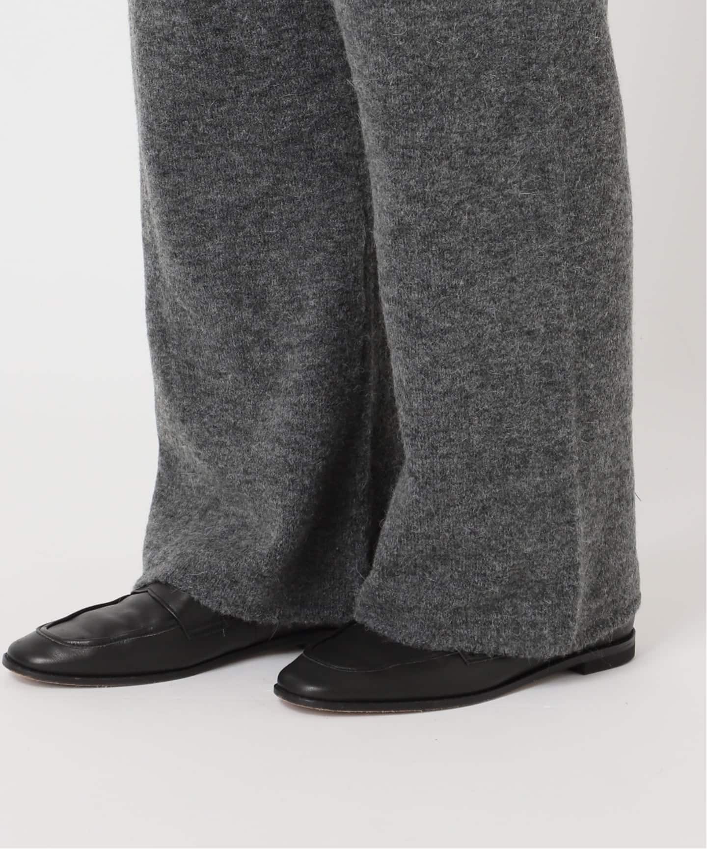 ≪予約≫アルパカミックスニットジョガーパンツ（スラックス