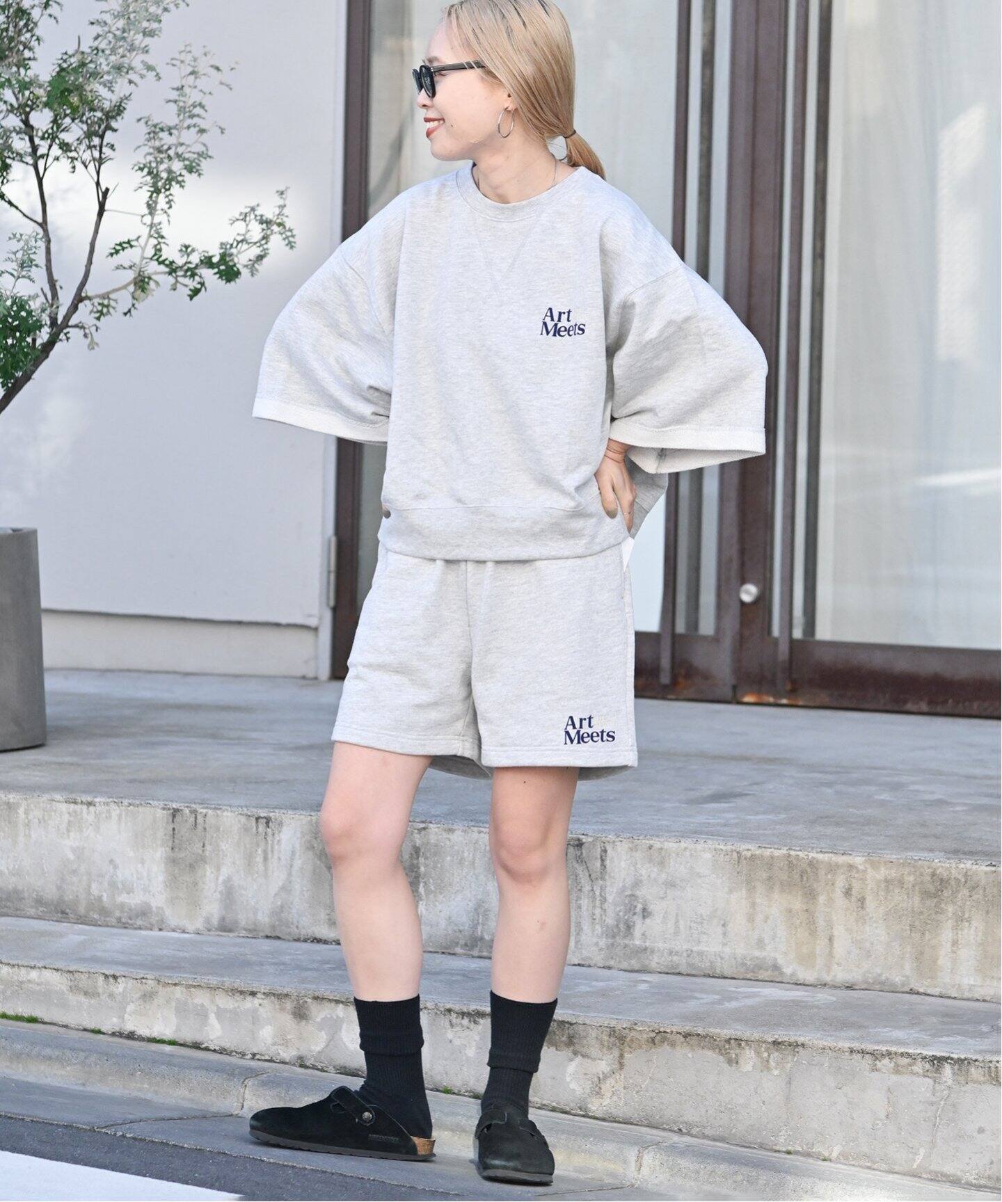 スウェットショートパンツ｜GRAY – Get Football