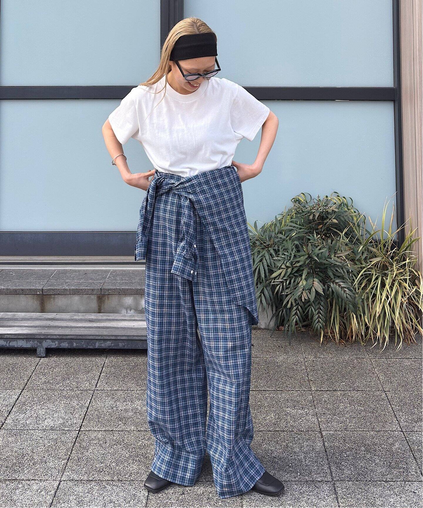 アソート柄イージーパンツ pajamas pants セットアップ対応