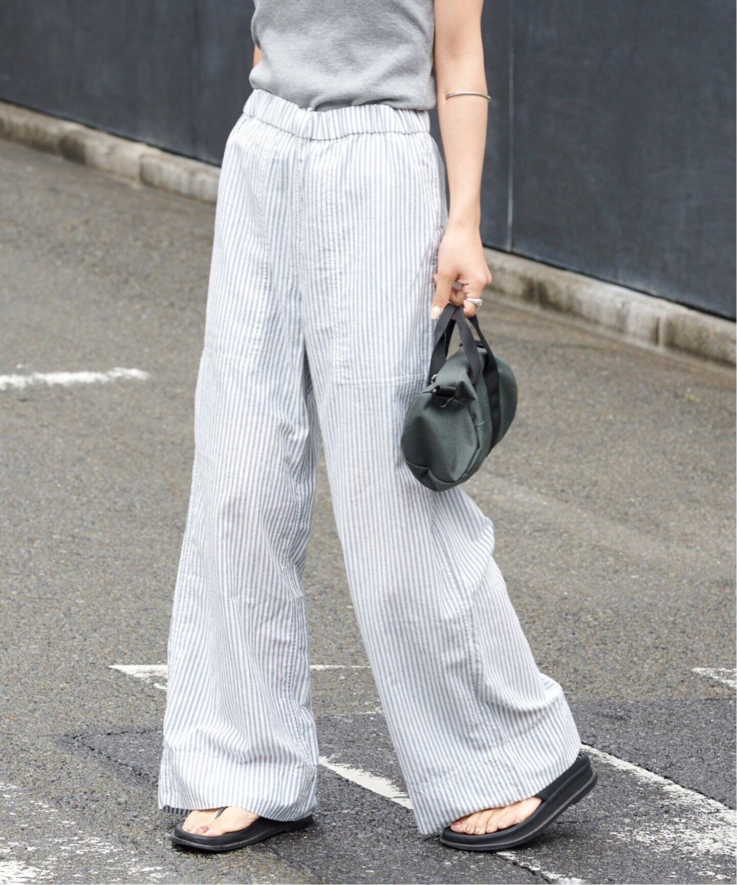 アソート柄イージーパンツ pajamas pants セットアップ対応