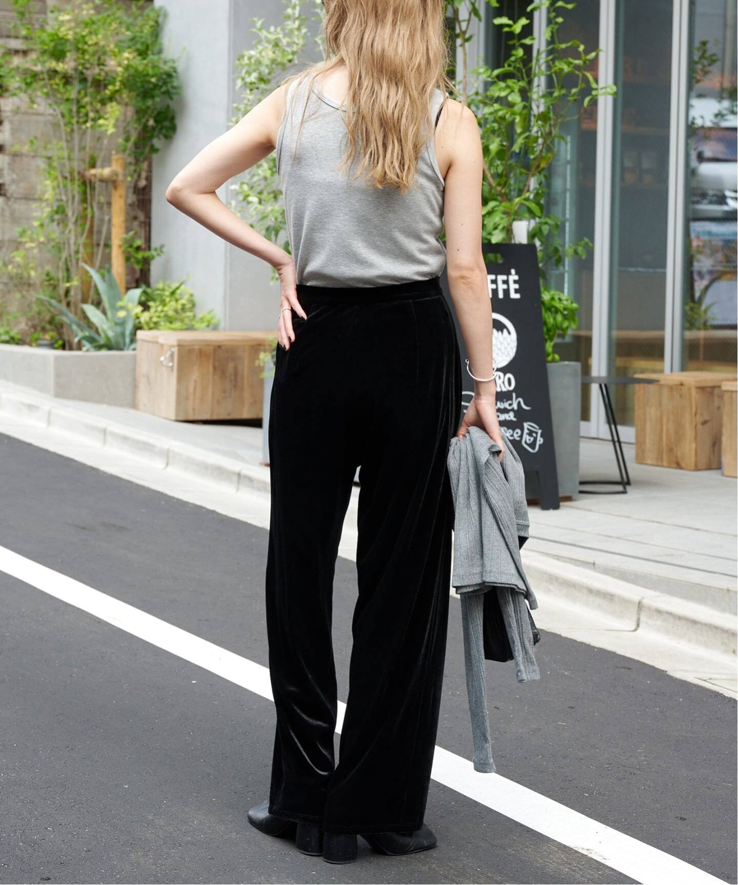 ベロアフレアパンツ（スラックス）｜OUTDOOR PRODUCTS