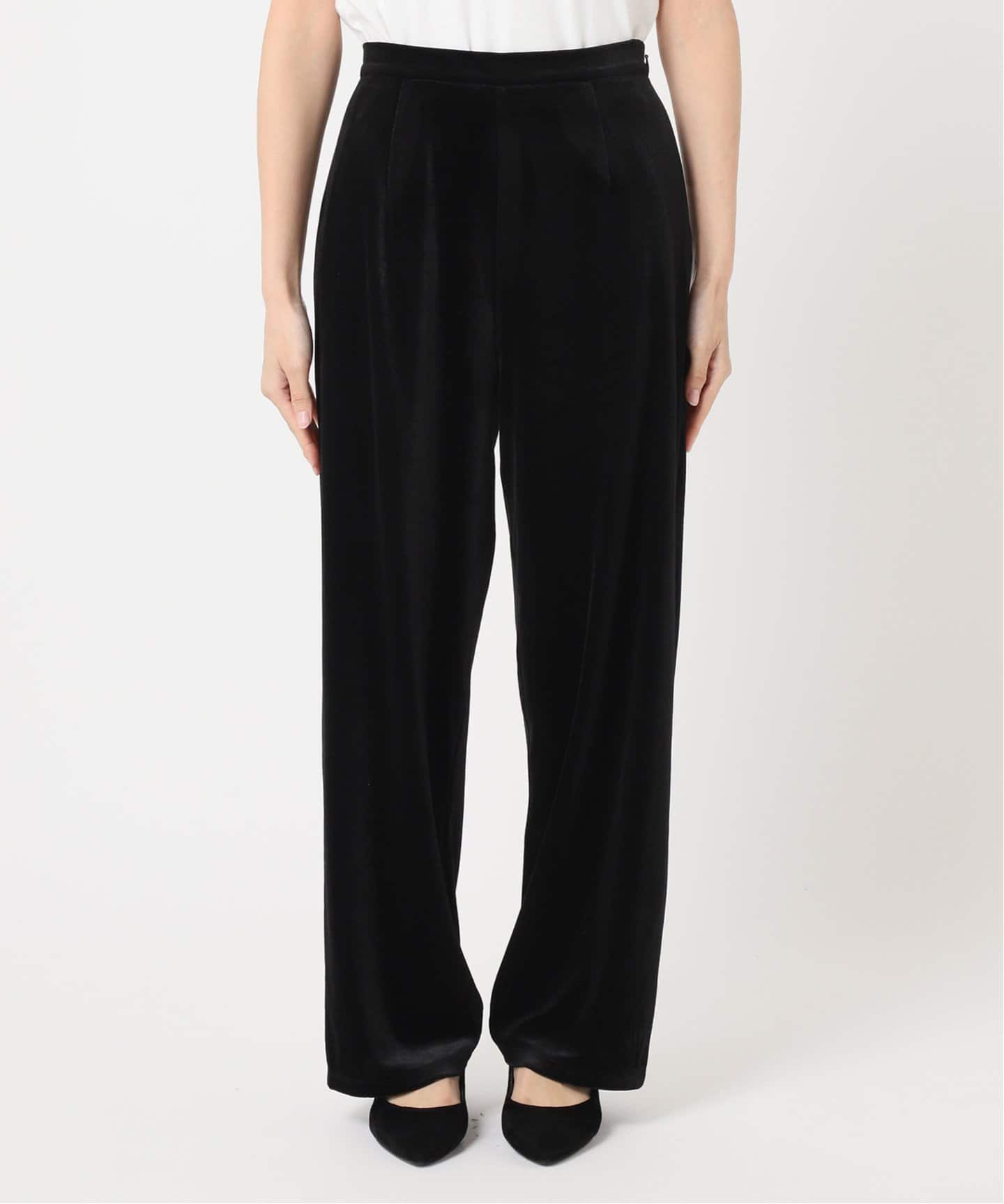 TENDER PERSON フレアパンツ ブーツカット ベロア 24SS AIRBRUSEHED FLARE PANTS／フレアパンツ – Numero CLOSET