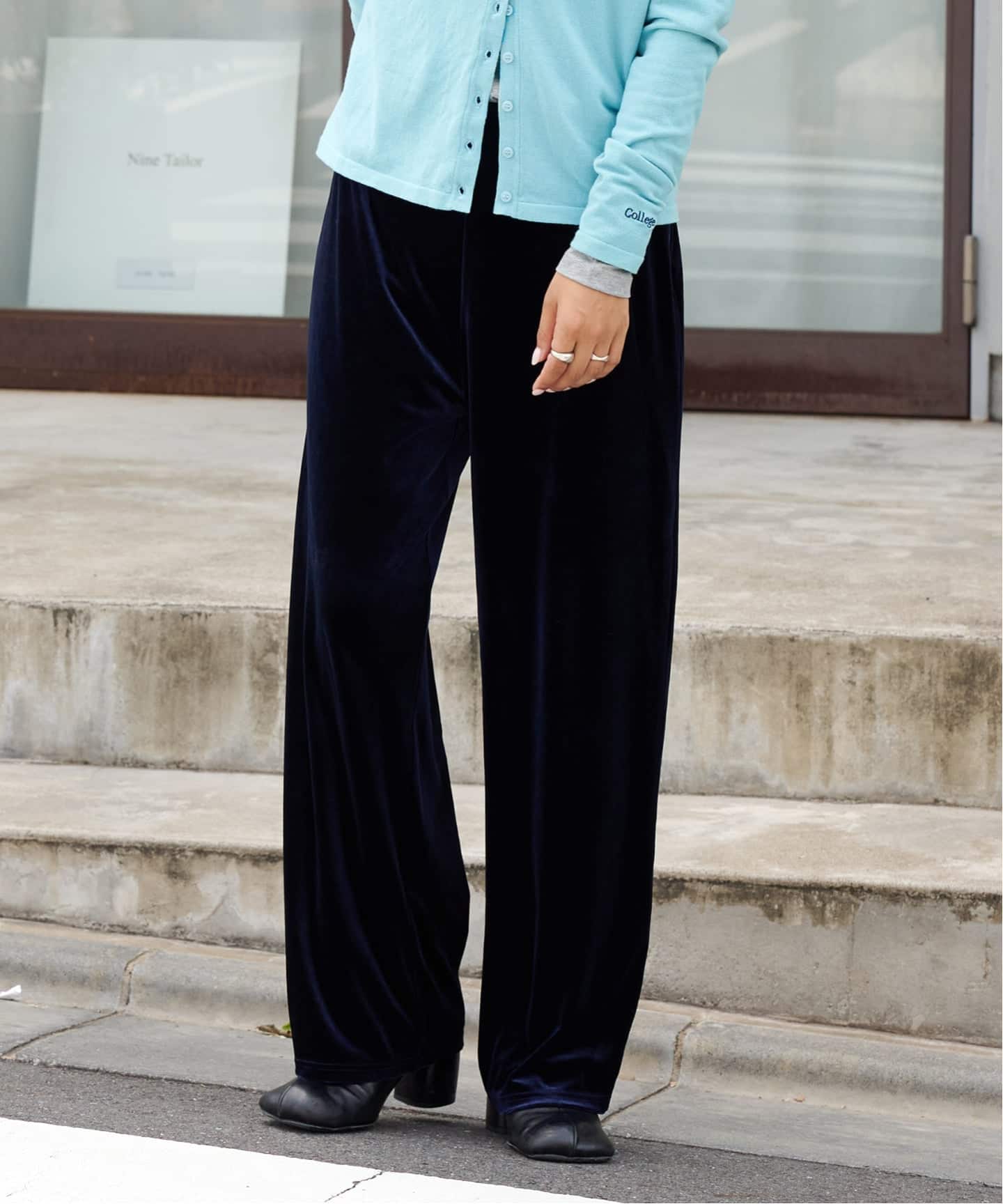 新色追加 ベロアフレアパンツ（スラックス）｜OUTDOOR PRODUCTS