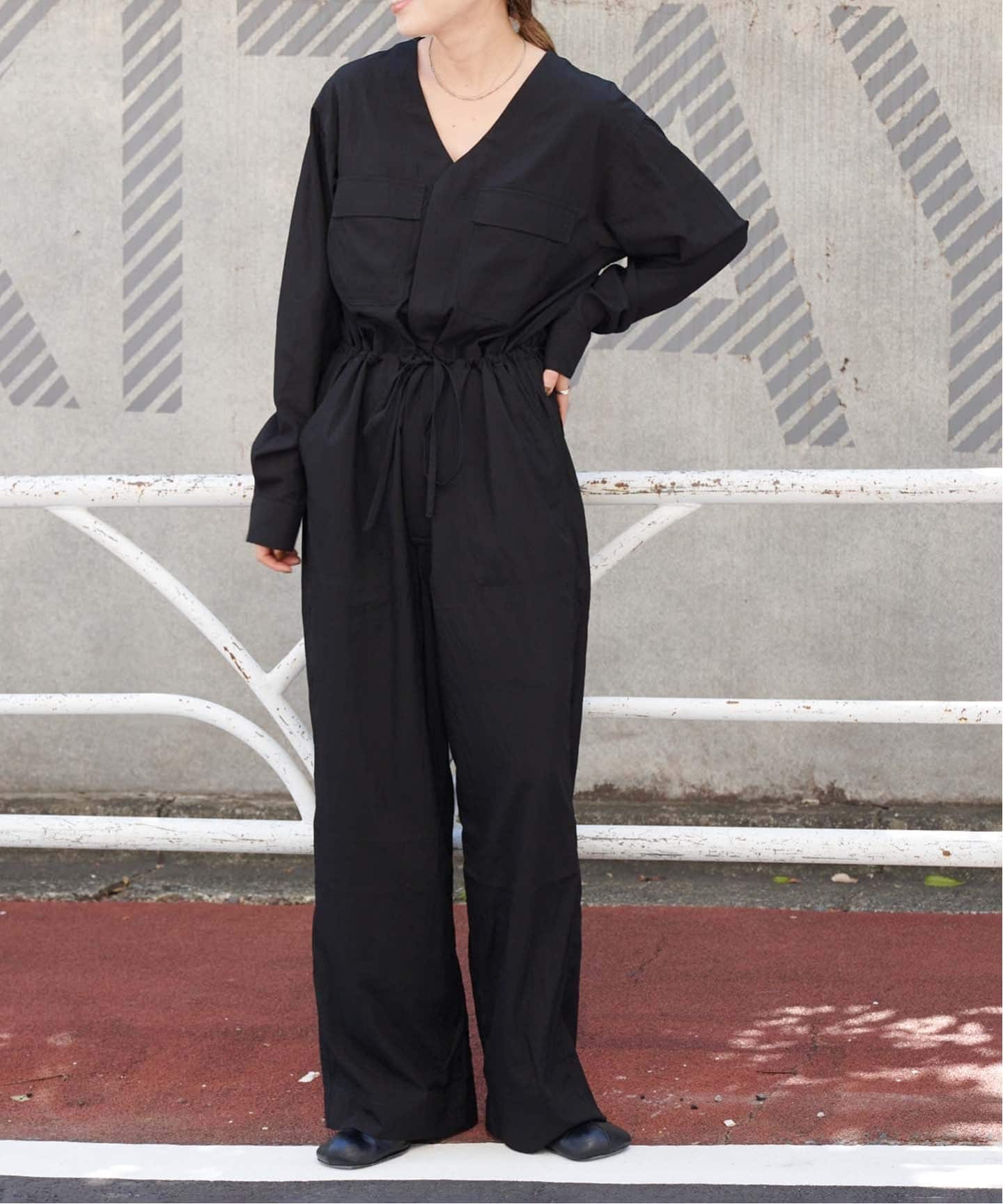 VネックL/Sオールインワン（つなぎ／オールインワン）｜OUTDOOR