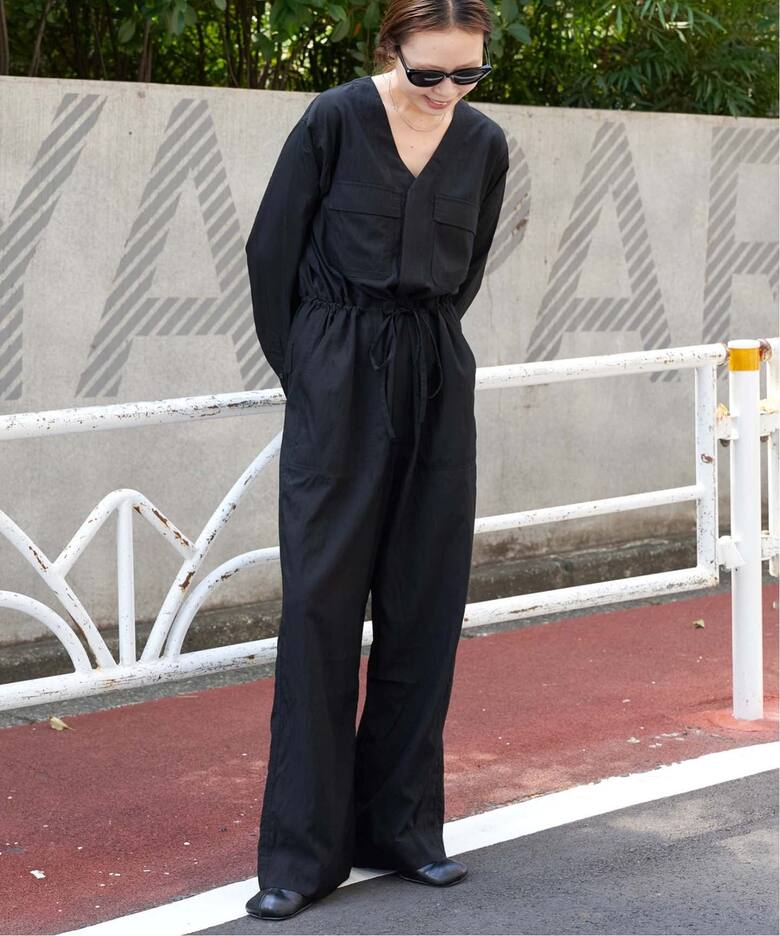 VネックL/Sオールインワン（つなぎ／オールインワン）｜OUTDOOR 
